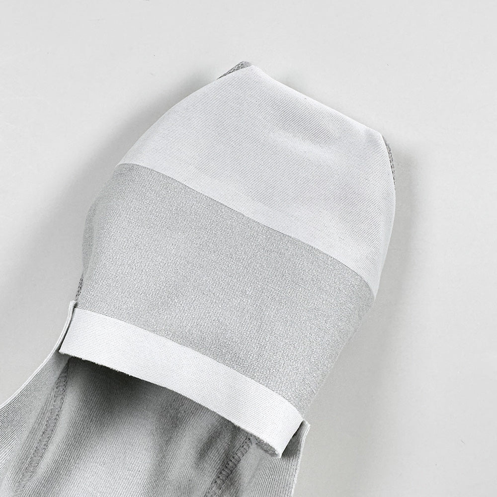 Unisex Women & Men's No Show Non Slip Premium Socks - Gray