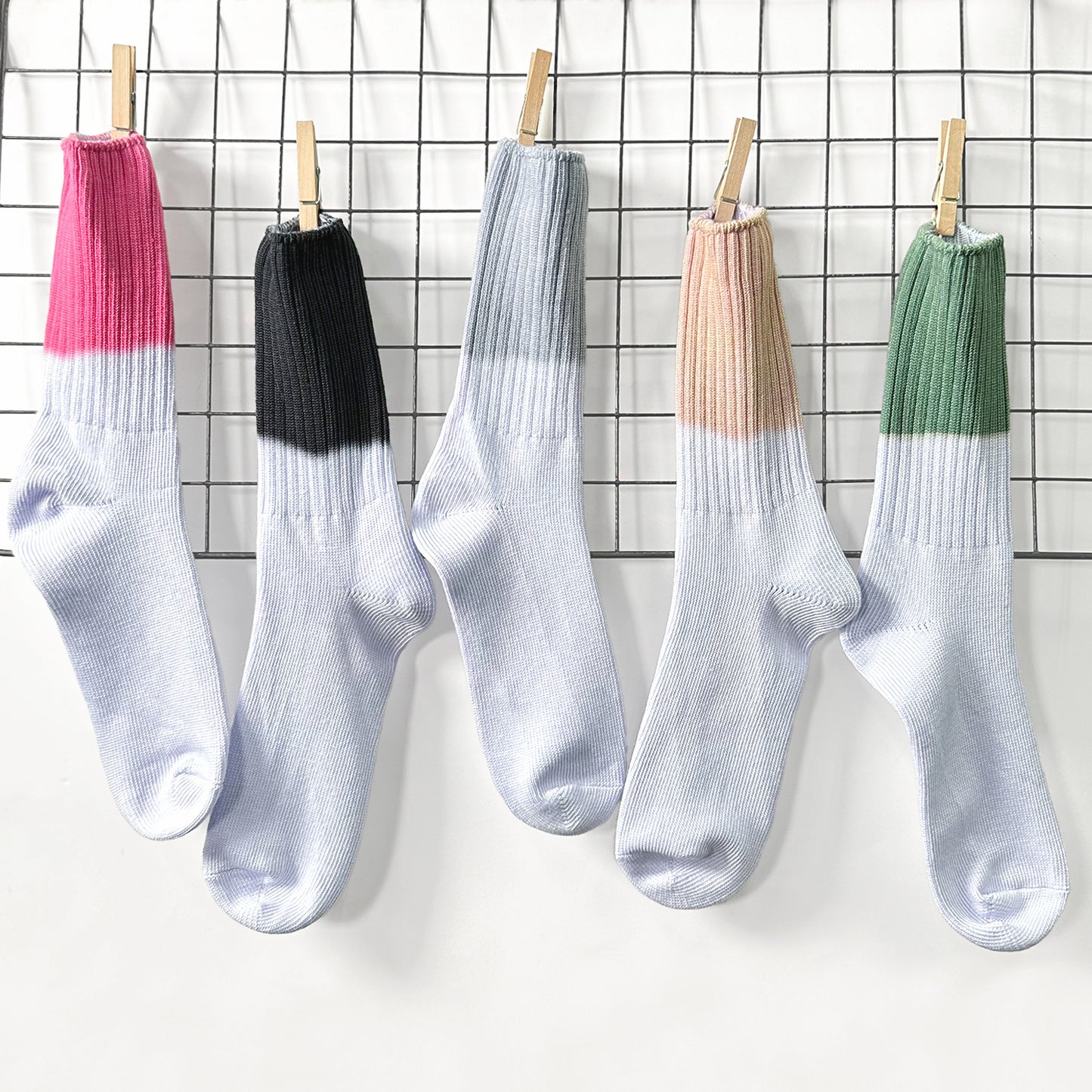 Women's Crew Tie-dye Sports Socks Style 2