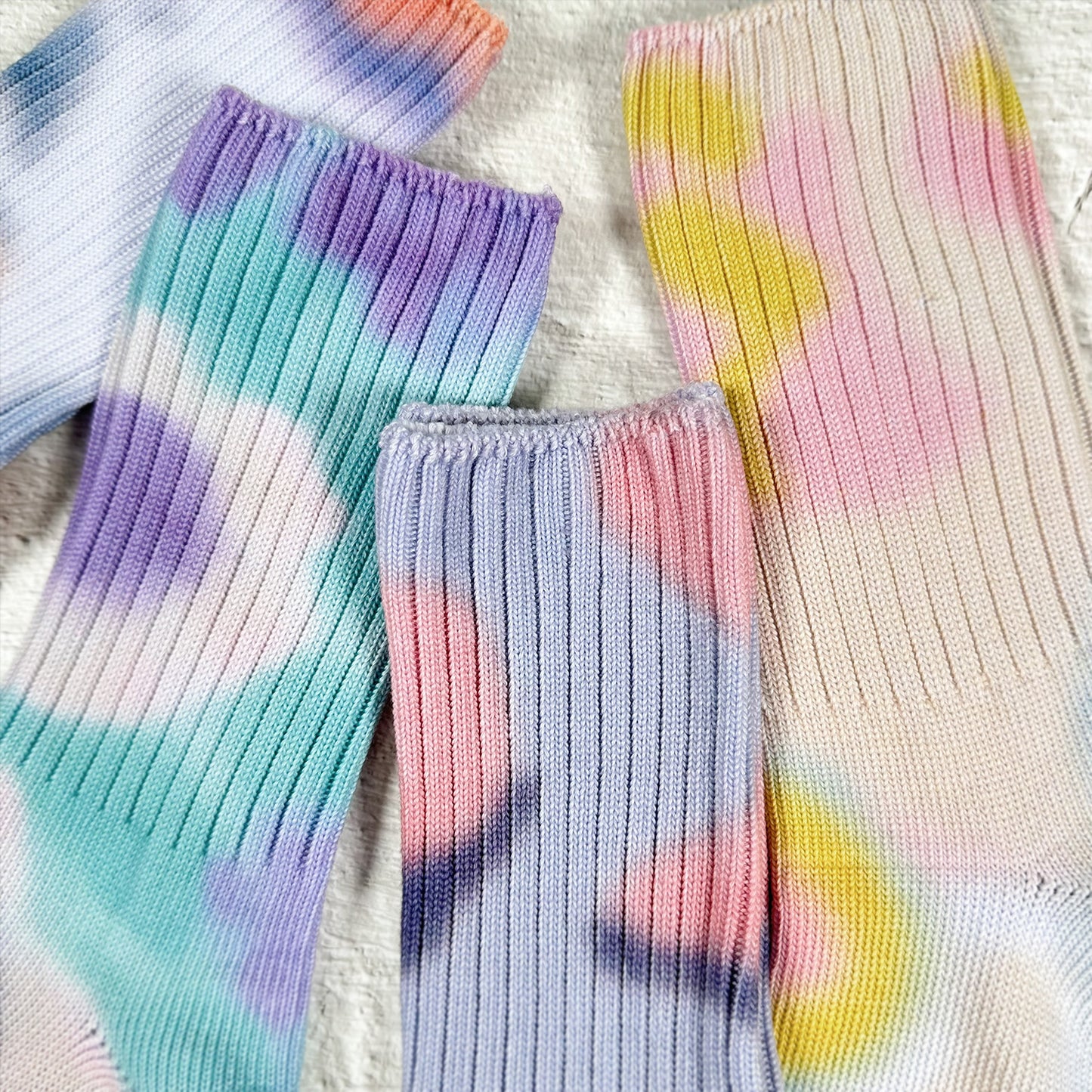 Women's Crew Tie-dye Sports Socks Style 5