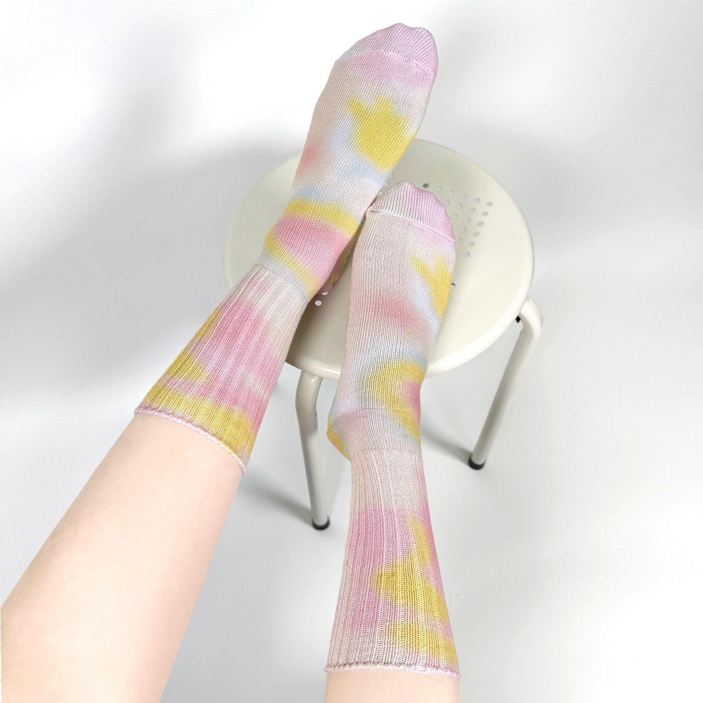 Women's Crew Tie-dye Sports Socks Style 5