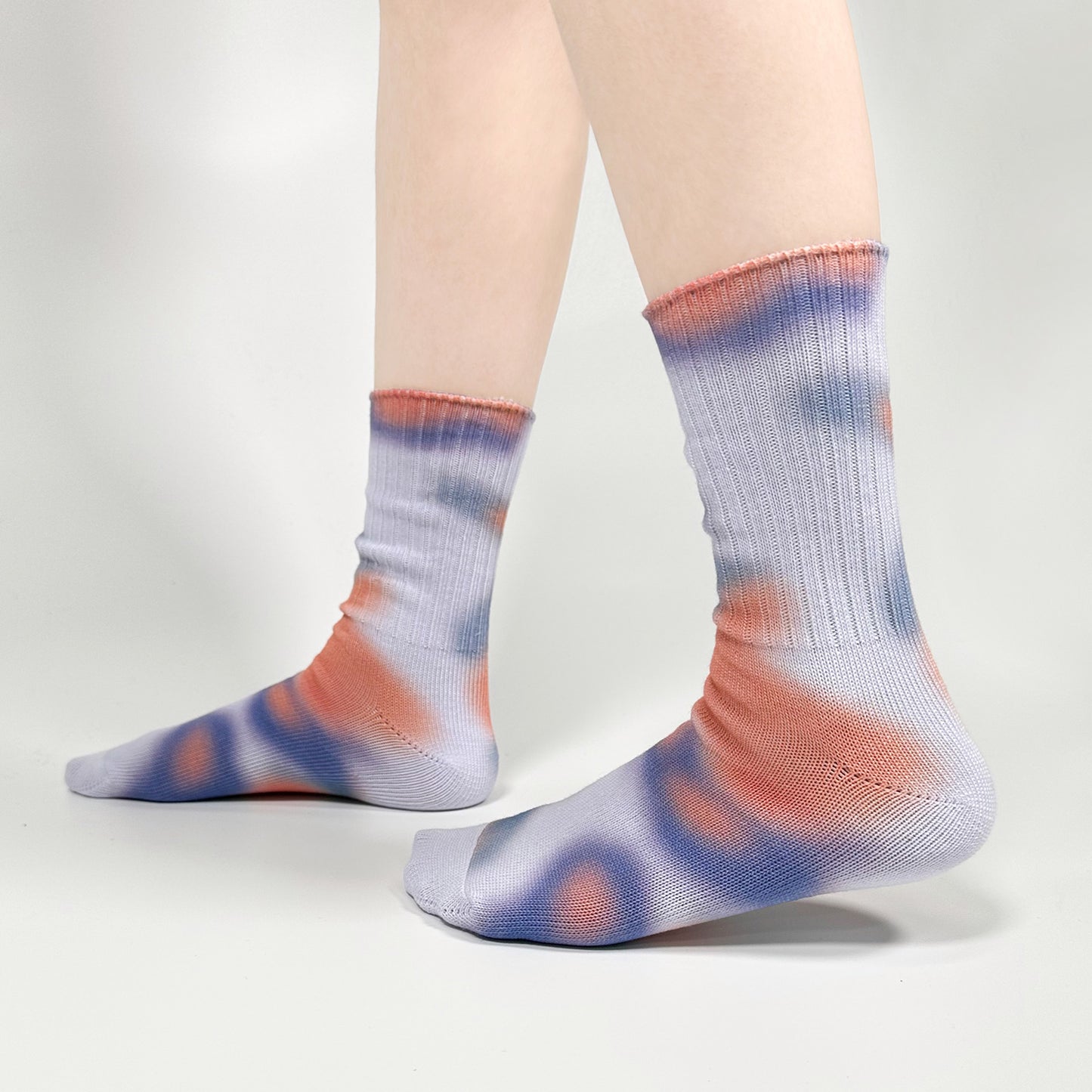 Women's Crew Tie-dye Sports Socks Style 5