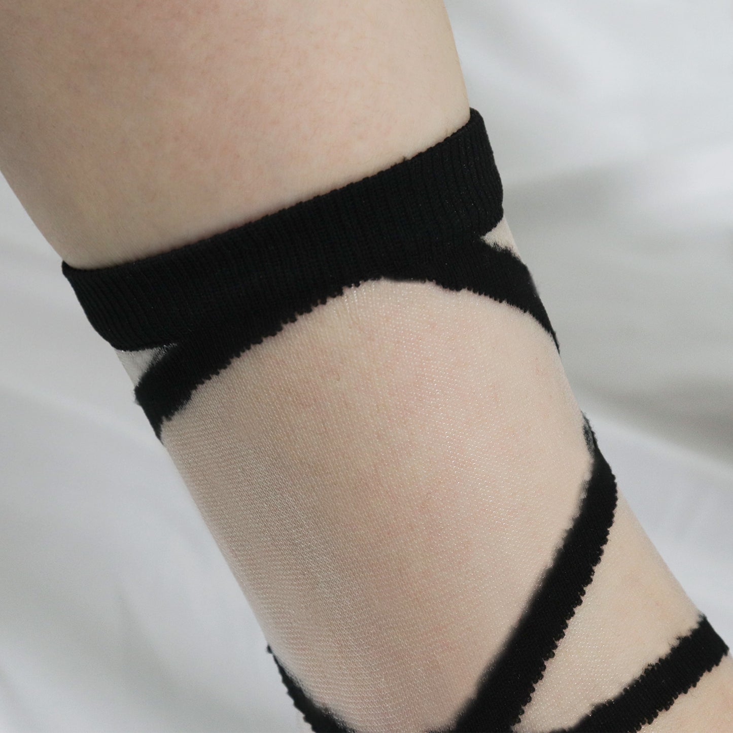 Women's Crew Sheer Ballerina See-Through Socks