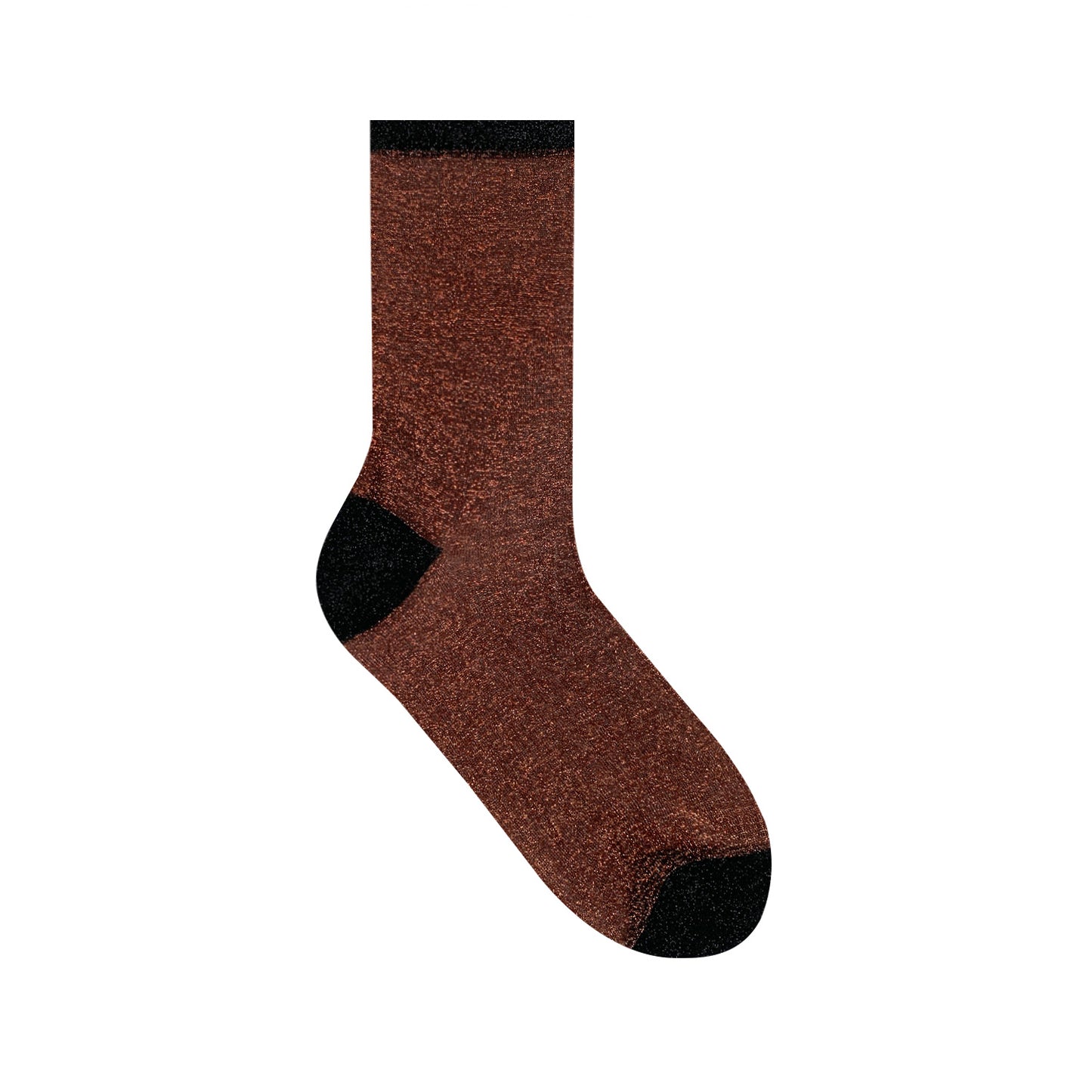 Women's Crew Sheer Glitter See-Through Socks