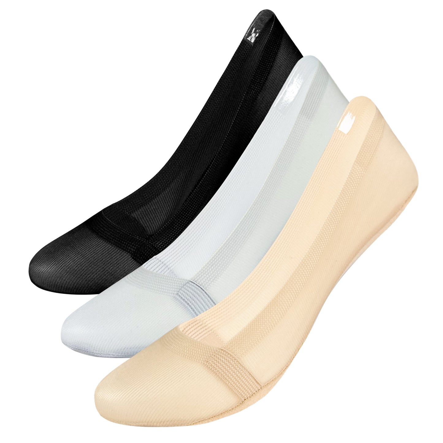 Women's Low Cut No Show Non Slip Premium Socks