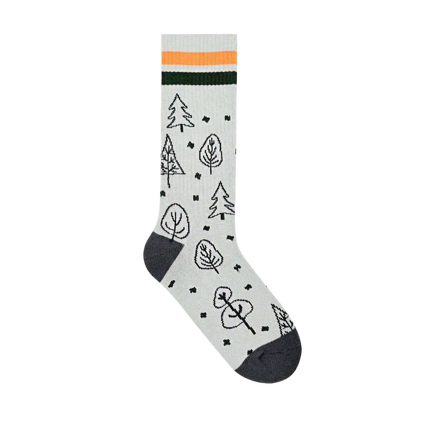 Men's Crew Cushioned Hiking Cotton Socks