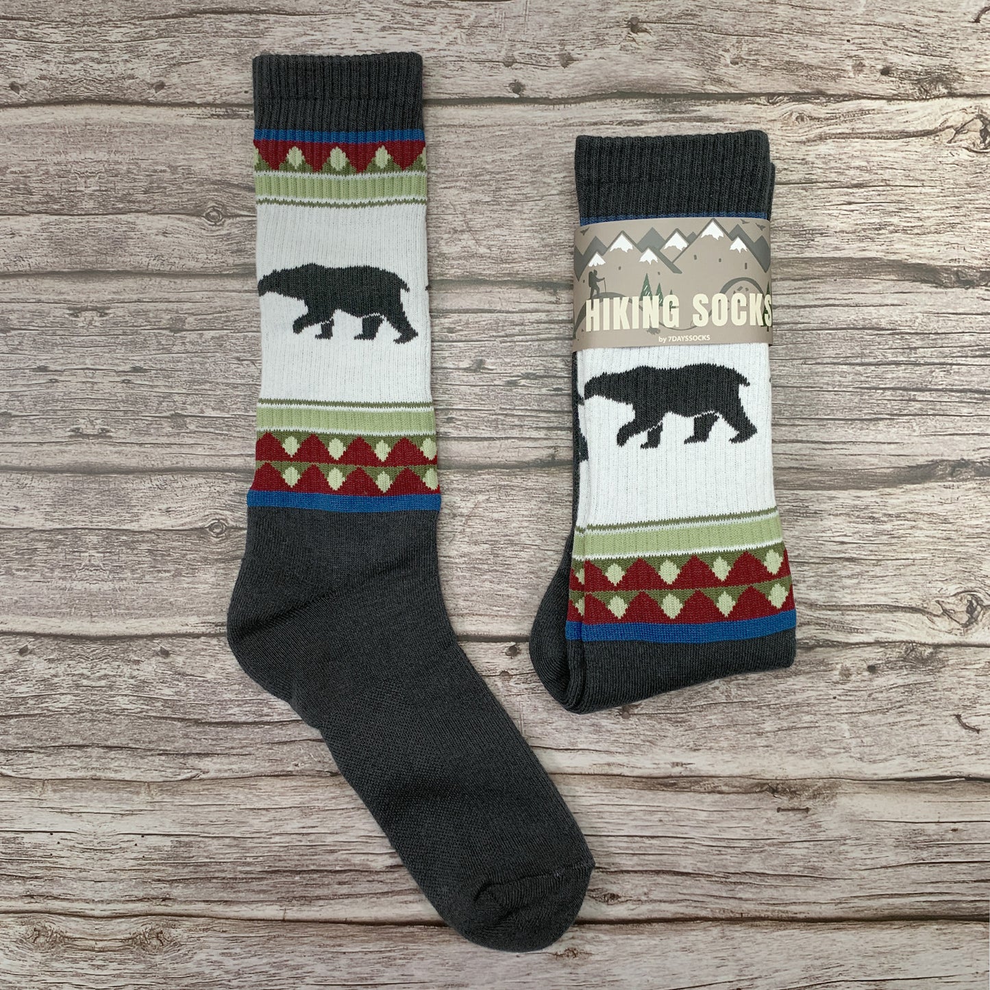 Women's Crew Cushioned Hiking Cotton Socks