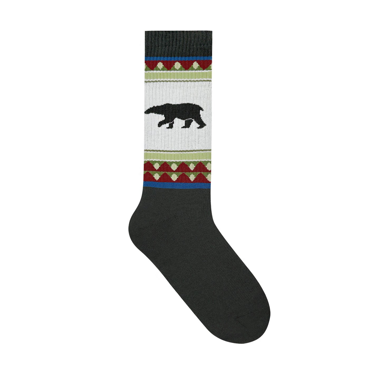 Men's Crew Cushioned Hiking Cotton Socks