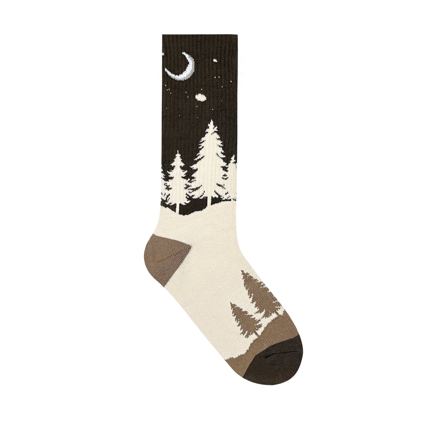 Men's Crew Cushioned Hiking Cotton Socks