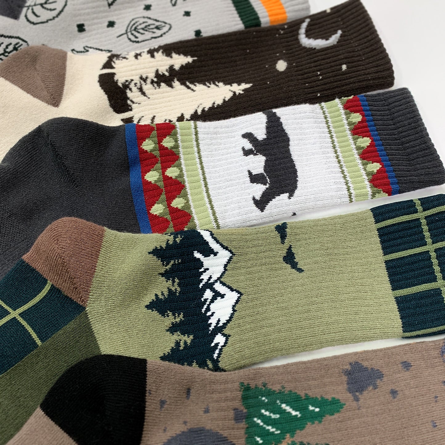 Women's Crew Cushioned Hiking Cotton Socks