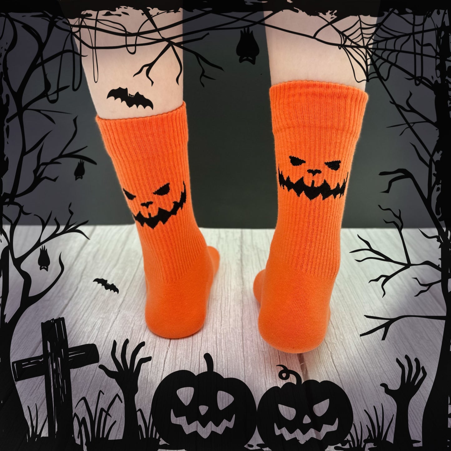 Women's Crew Halloween Style 1 Socks