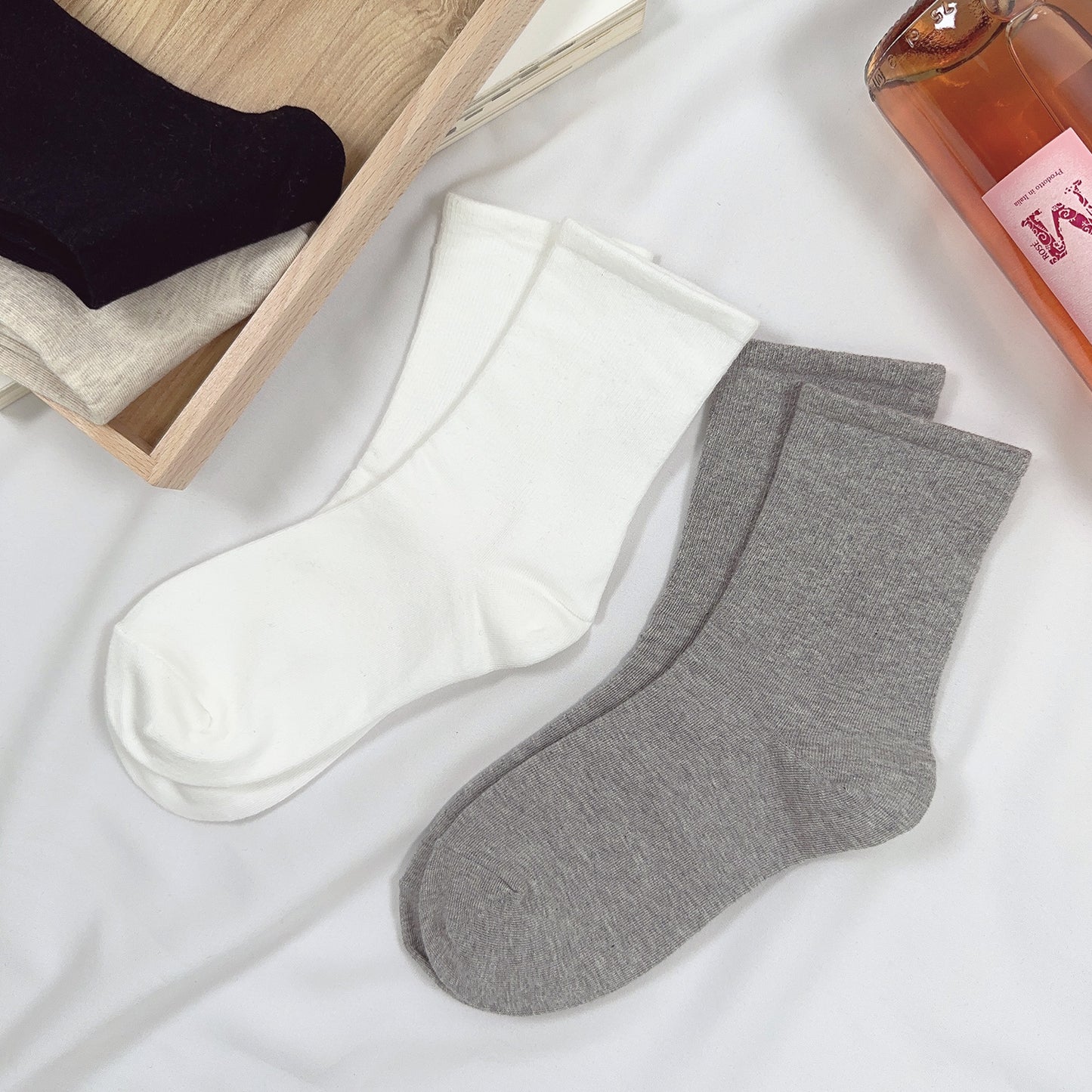 Men's Crew Diabetic Neuropathy Non Binding Socks