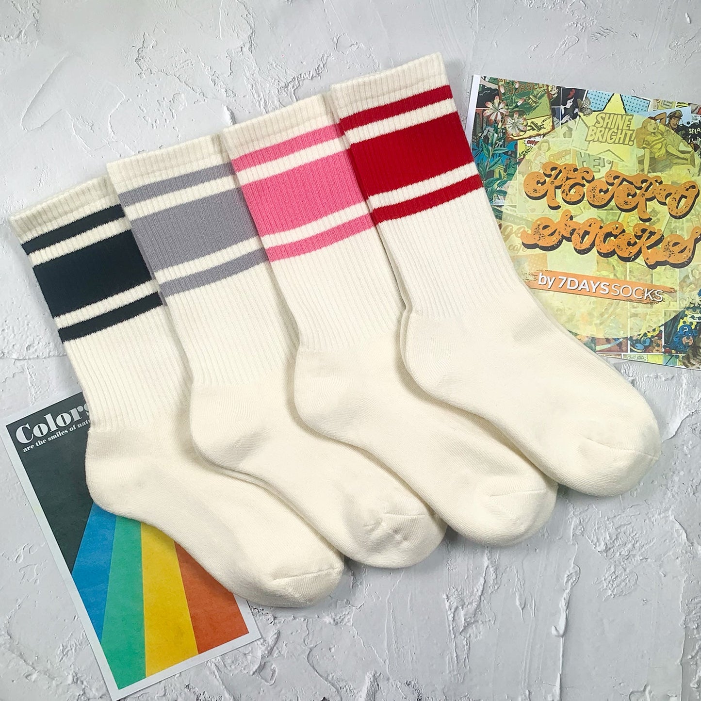 Men's Crew Retro Style 1 Socks
