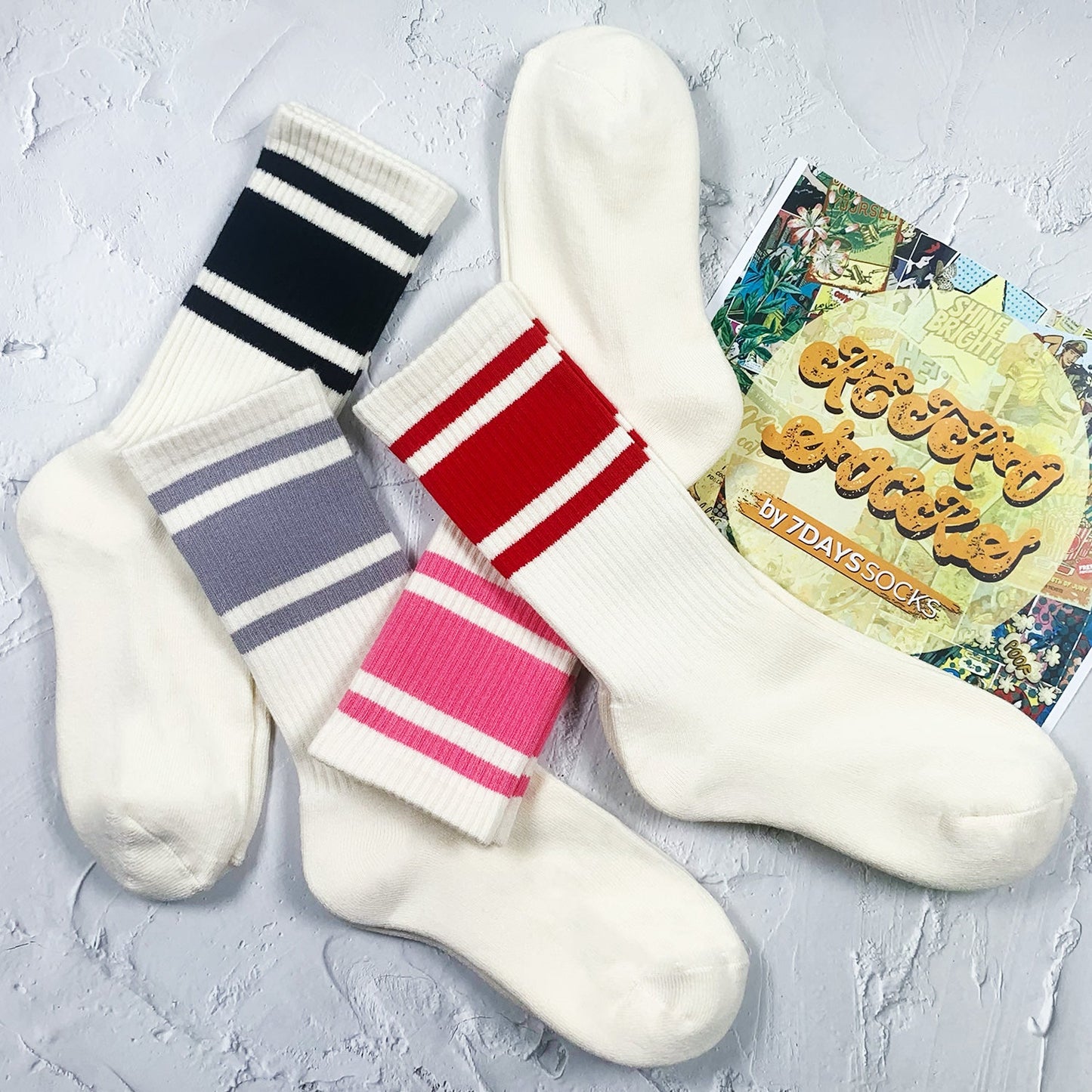 Men's Crew Retro Style 1 Socks
