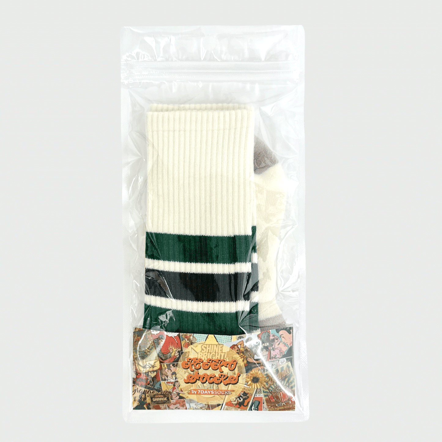 Women's Crew Retro Style 4 Socks