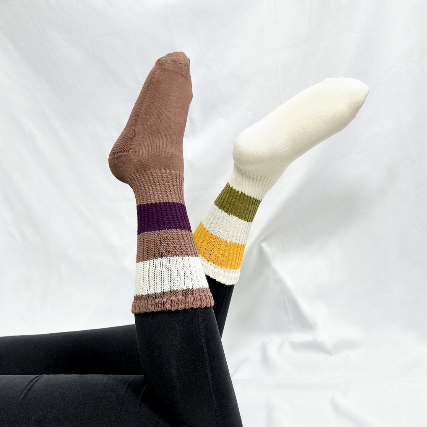Women's Crew Retro Style 5 Socks