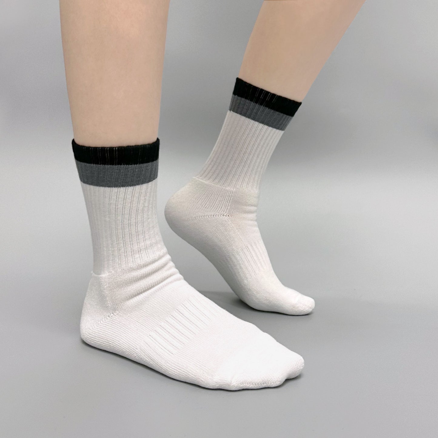 Men's Crew Stripes Sport Daily Style-4
