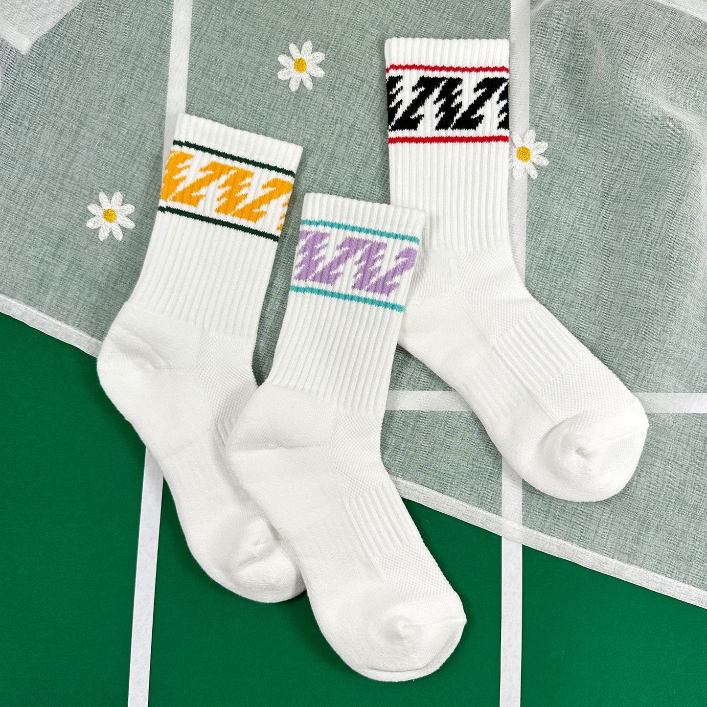 Women's Crew Tennis Court Performance Style 6 Socks