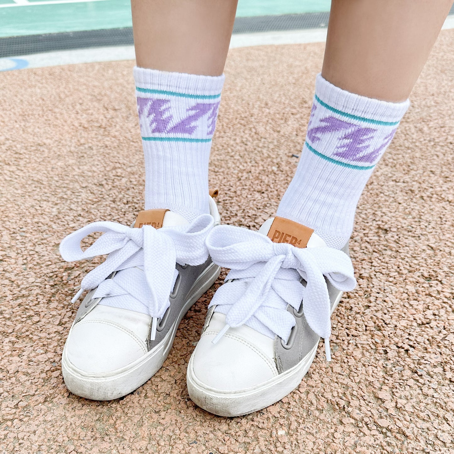 Women's Crew Tennis Court Performance Style 6 Socks