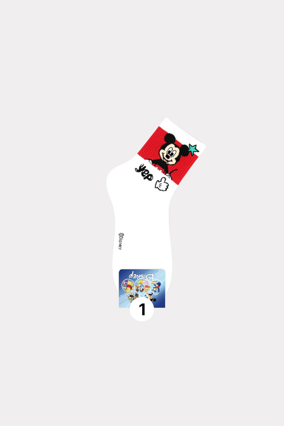 Disney Licensed Character Crew Socks