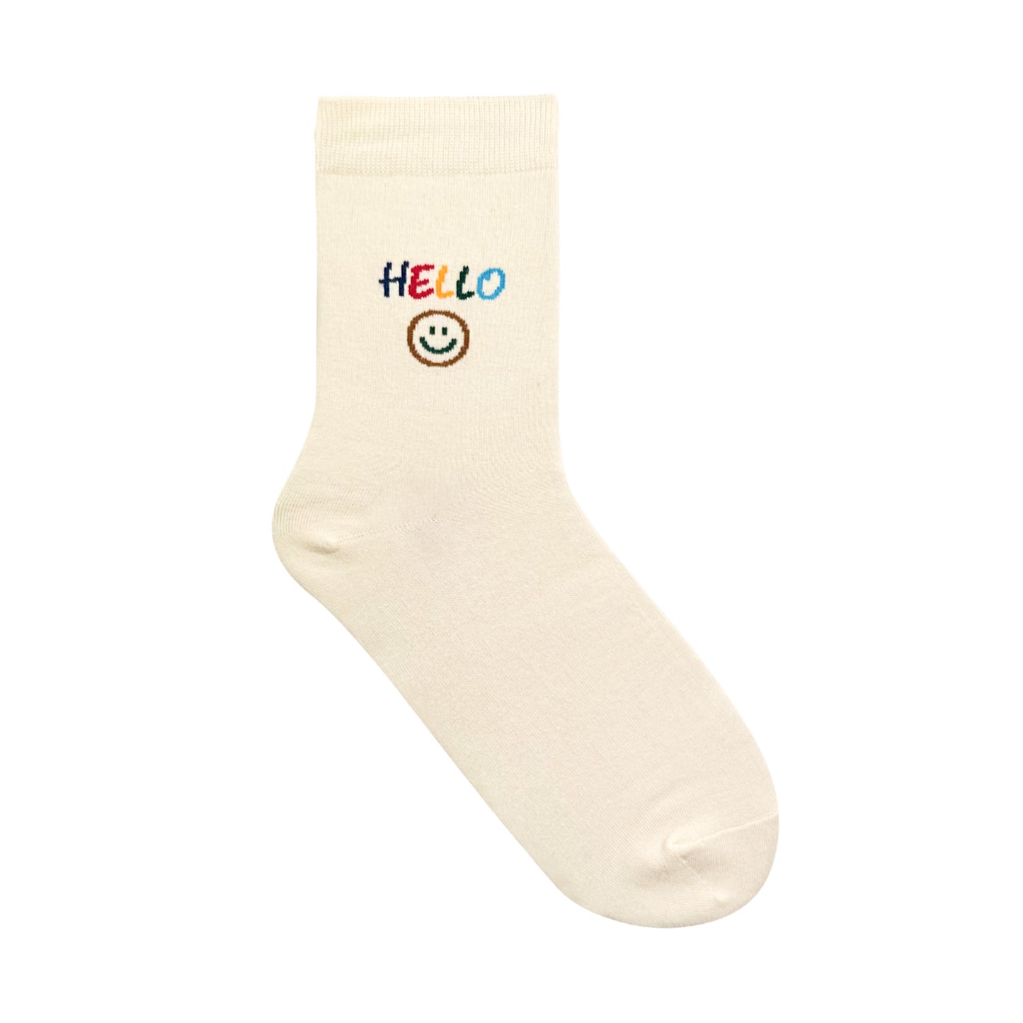 Women's Crew Smile Mood Socks