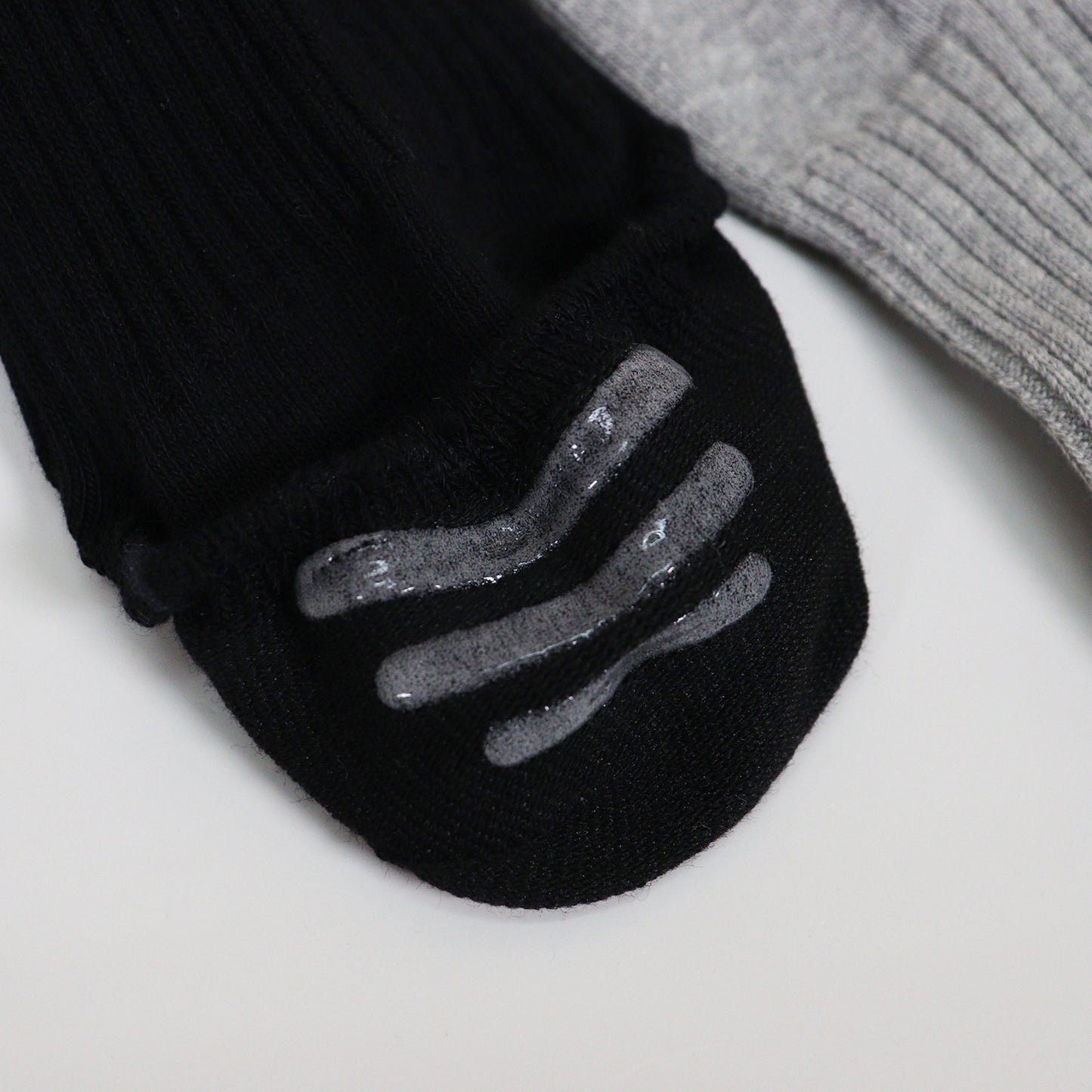 Men's No Show Non Slip Odor-Free Fragrant Ribbed Cotton Socks