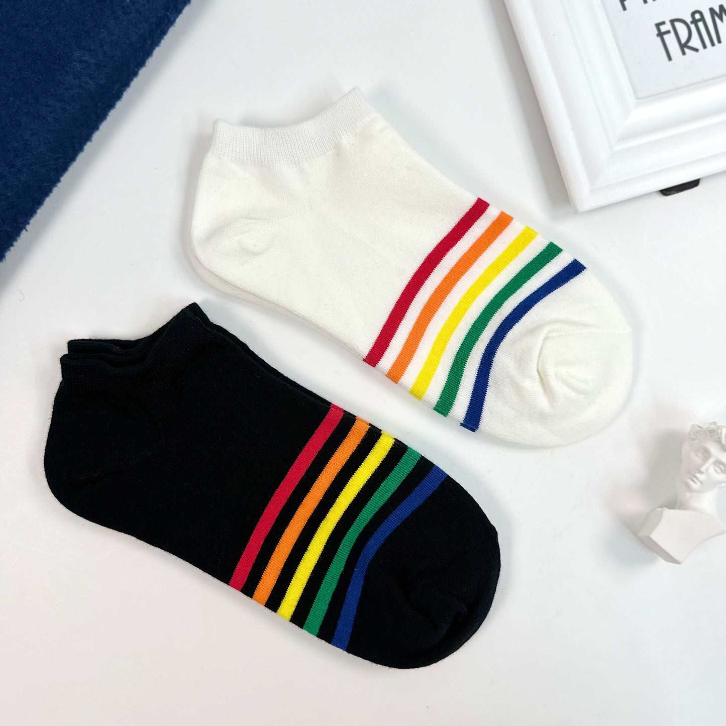 Women's Ankle Rainbow Socks