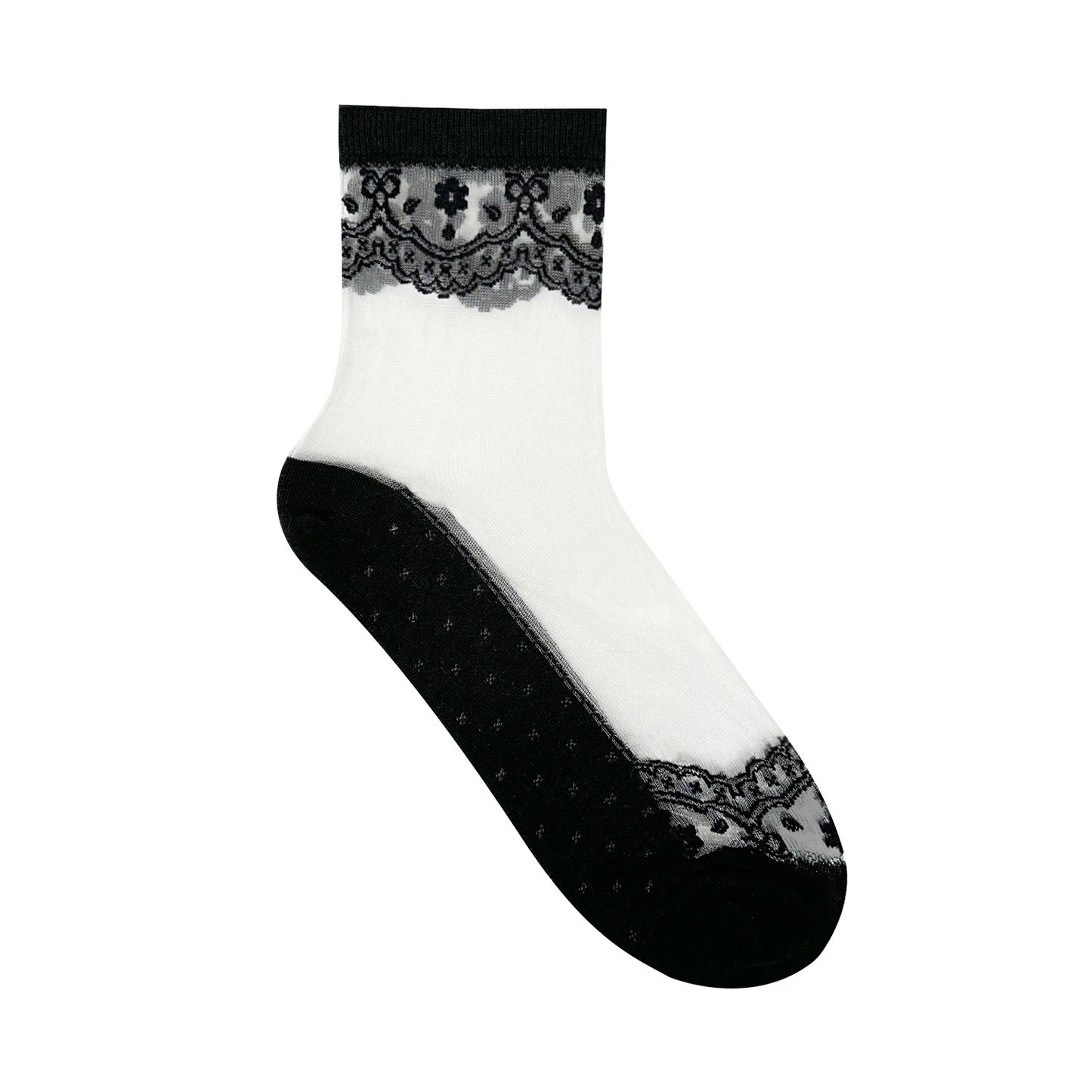 Women's Ankle Antique Sheer Socks