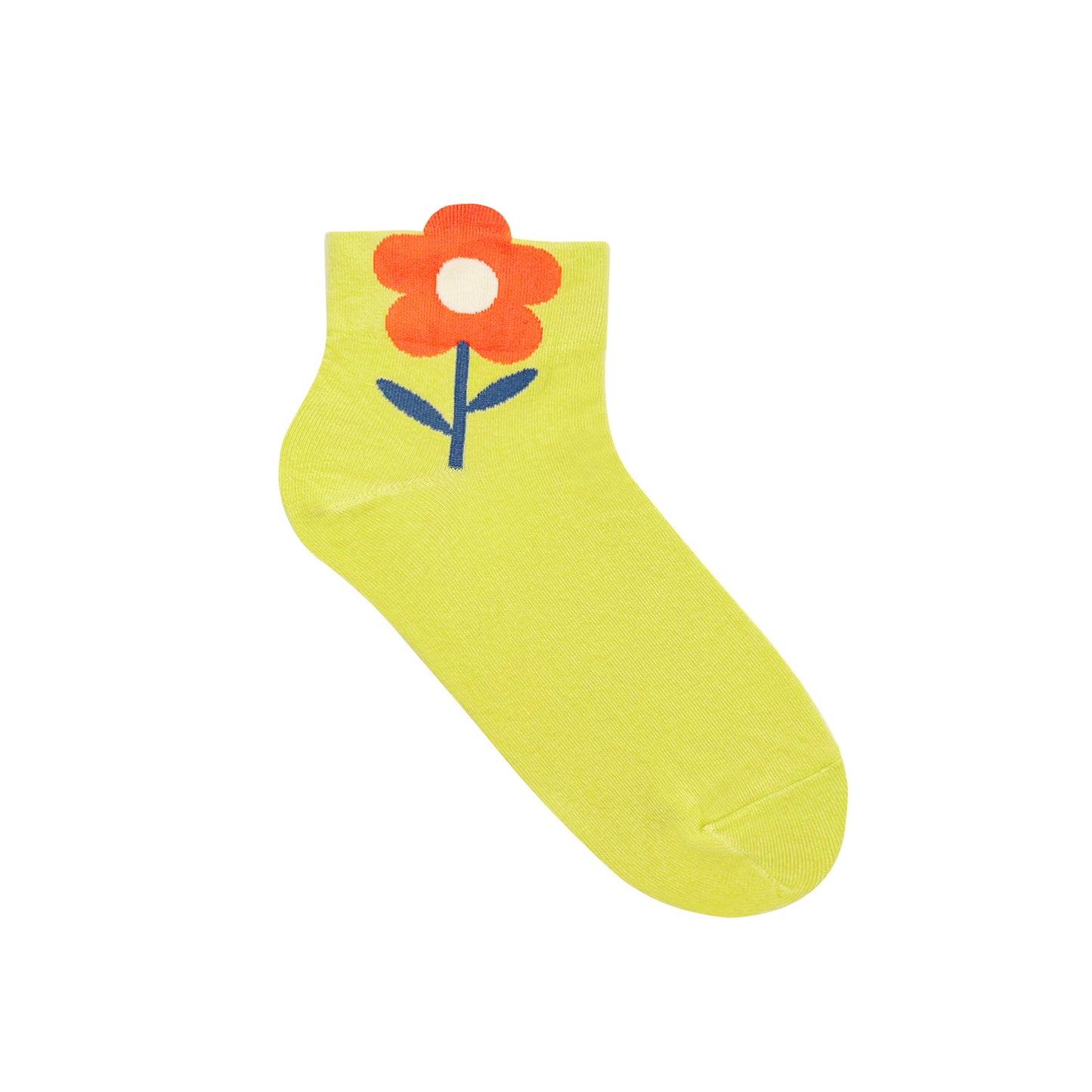 Women's Crew Big Flower Socks