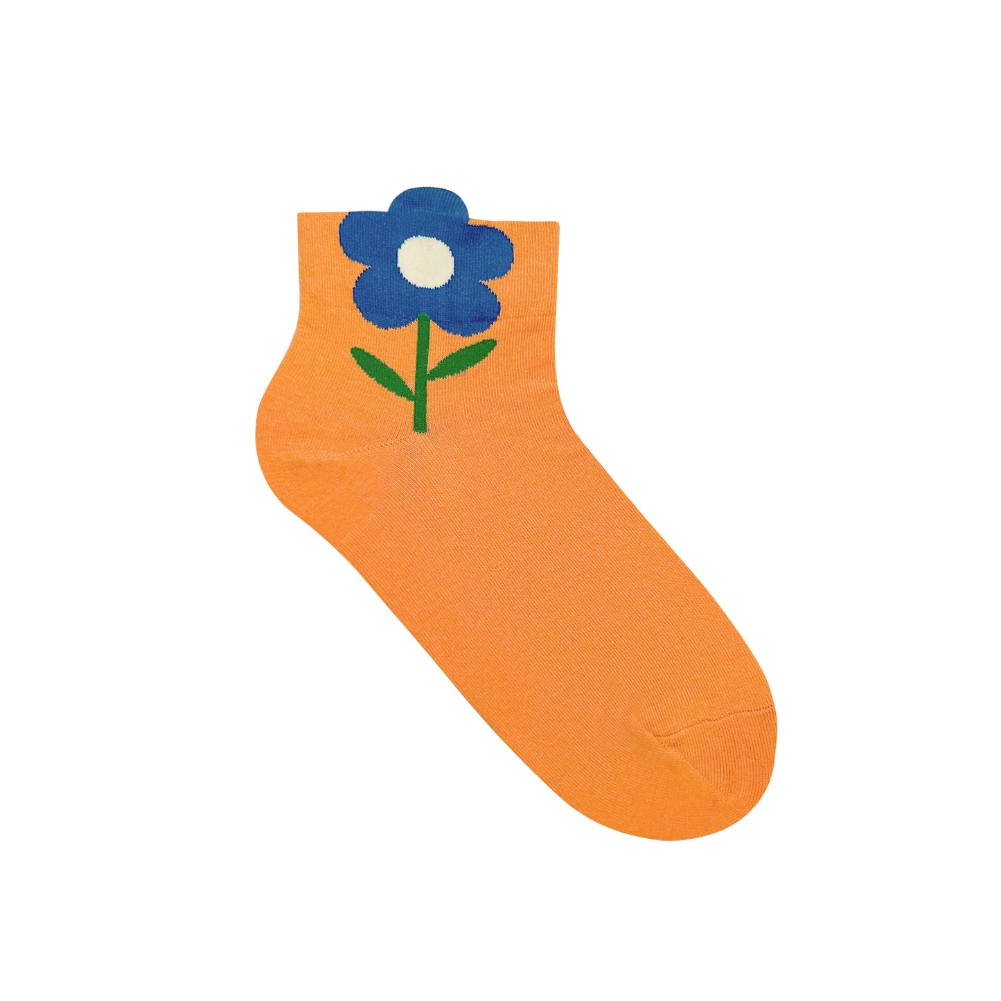 Women's Crew Big Flower Socks