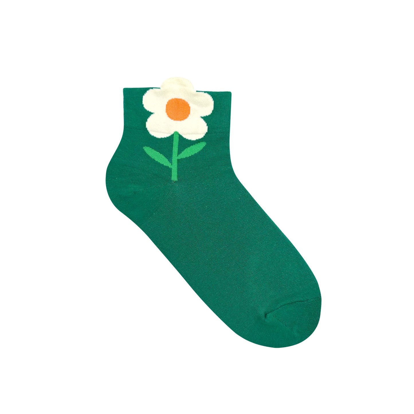 Women's Crew Big Flower Socks