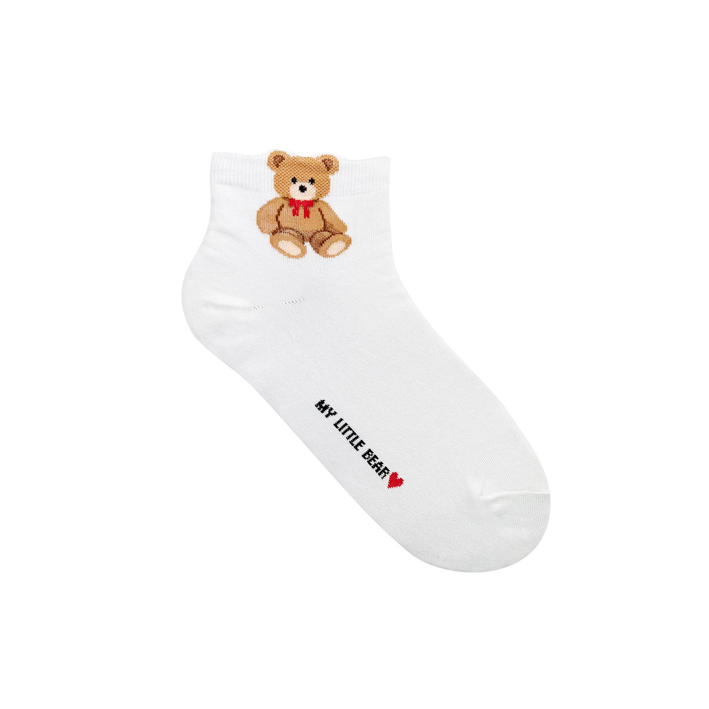 Women's Crew Mini Bear Socks