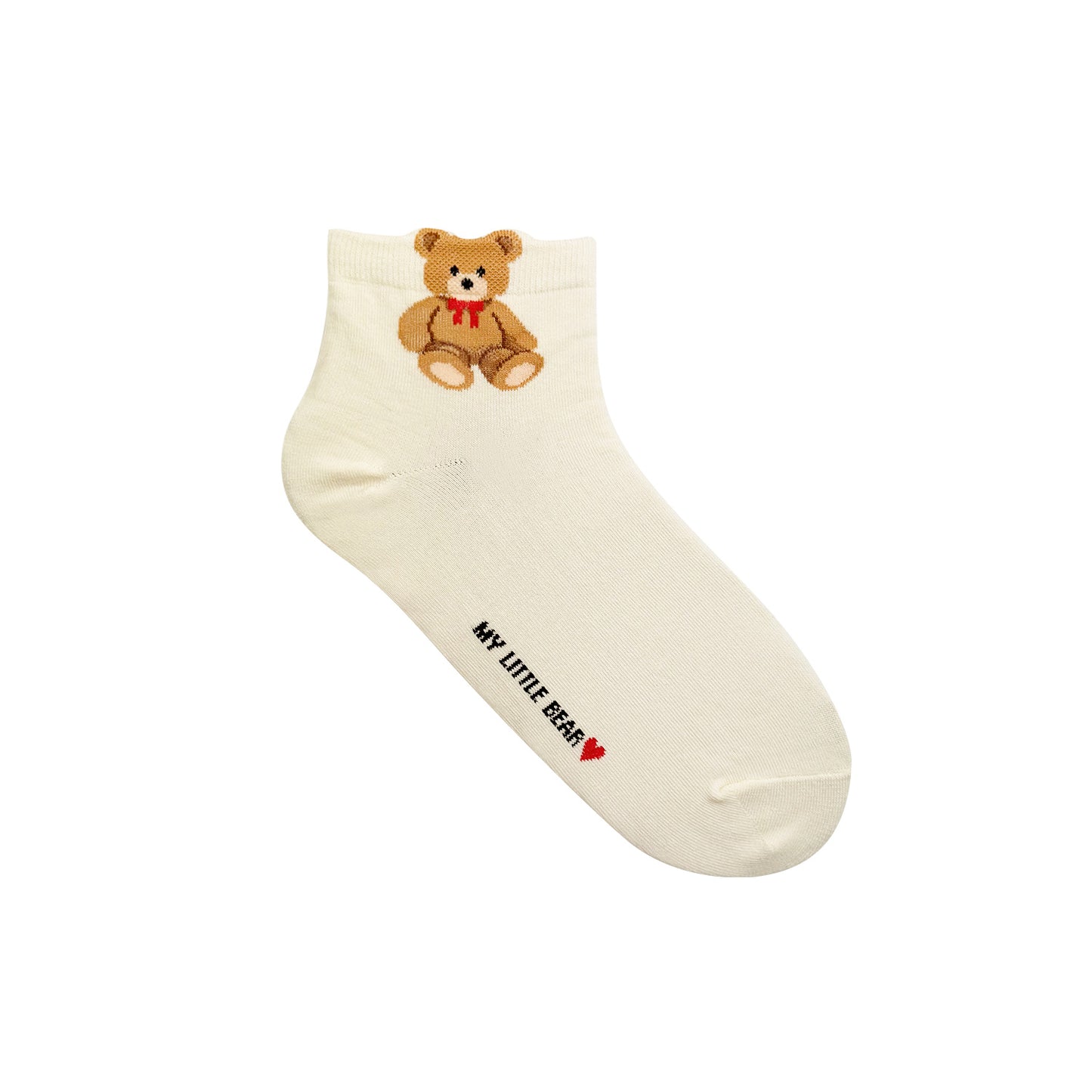 Women's Crew Mini Bear Socks