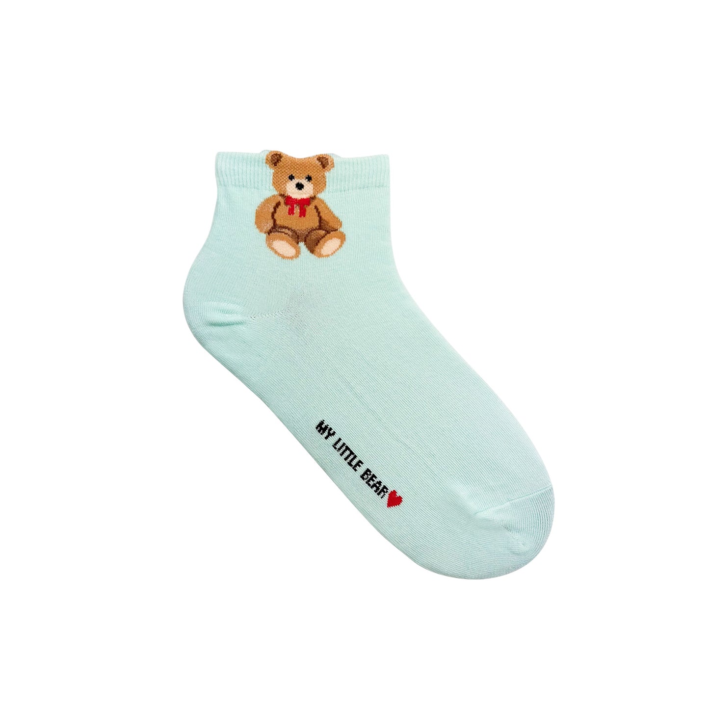 Women's Crew Mini Bear Socks