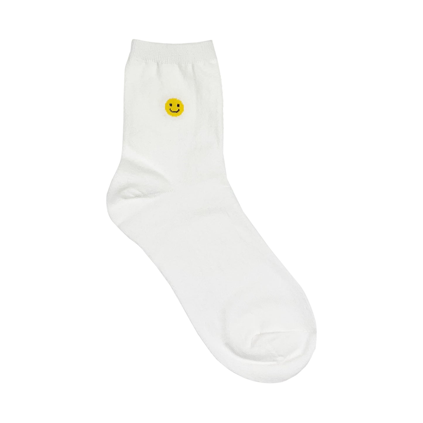 Women's Crew Smile Pattern Socks