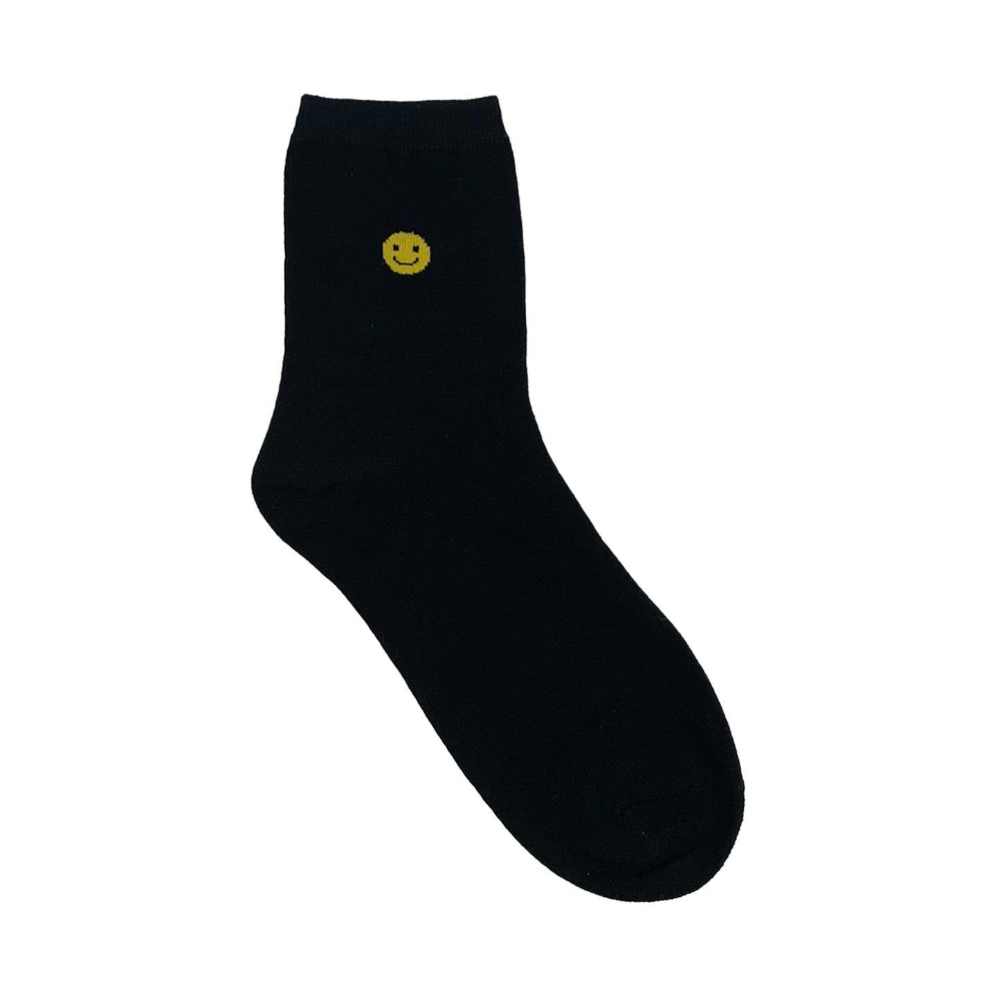 Women's Crew Smile Pattern Socks