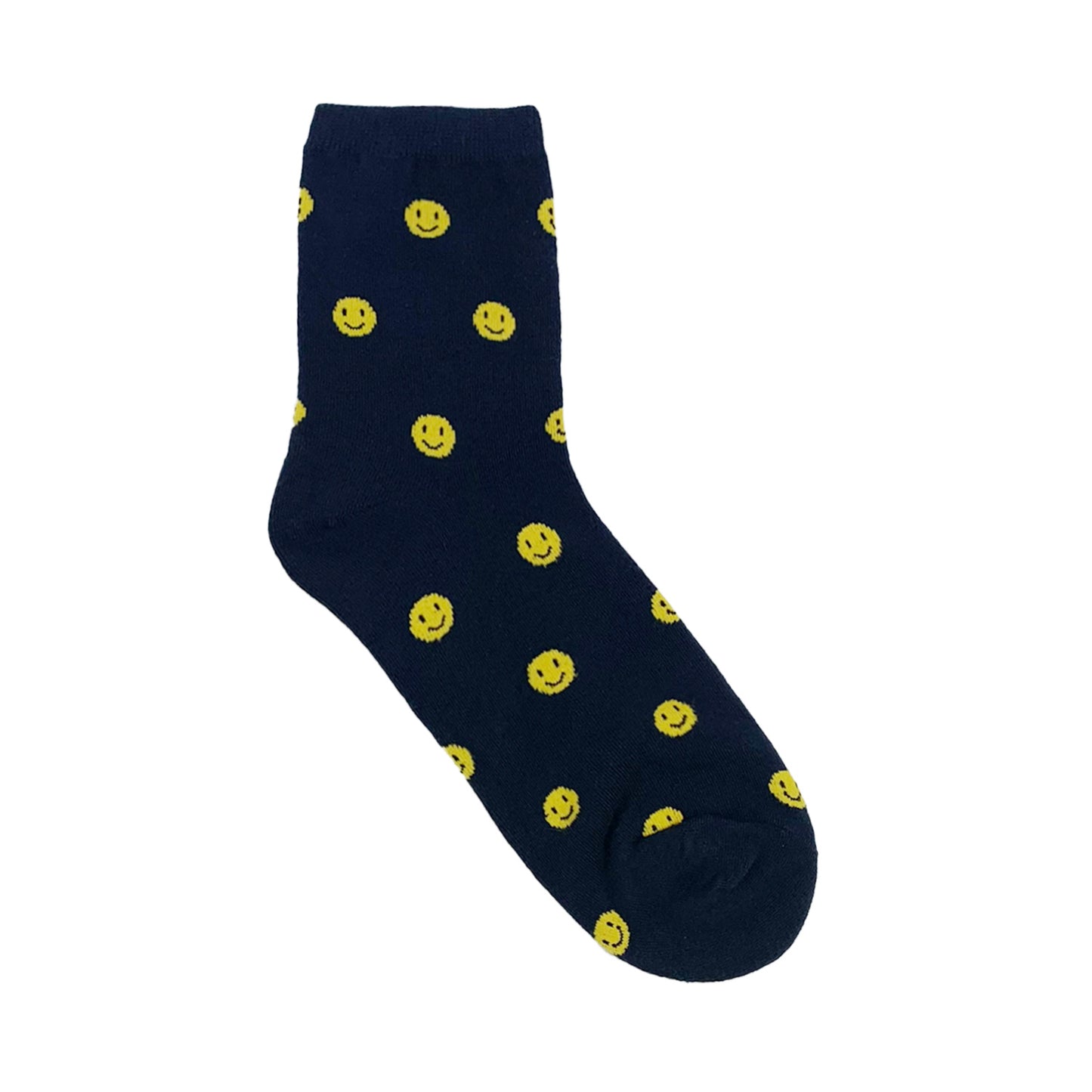 Women's Crew Smile Pattern Socks