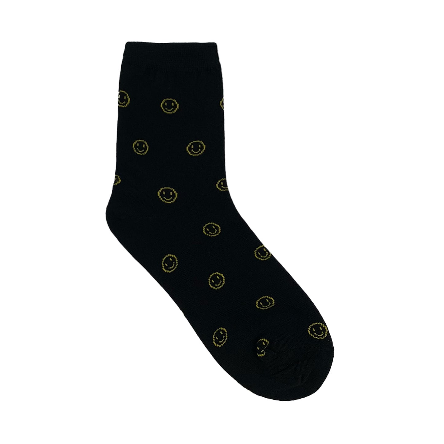 Women's Crew Smile Pattern Socks