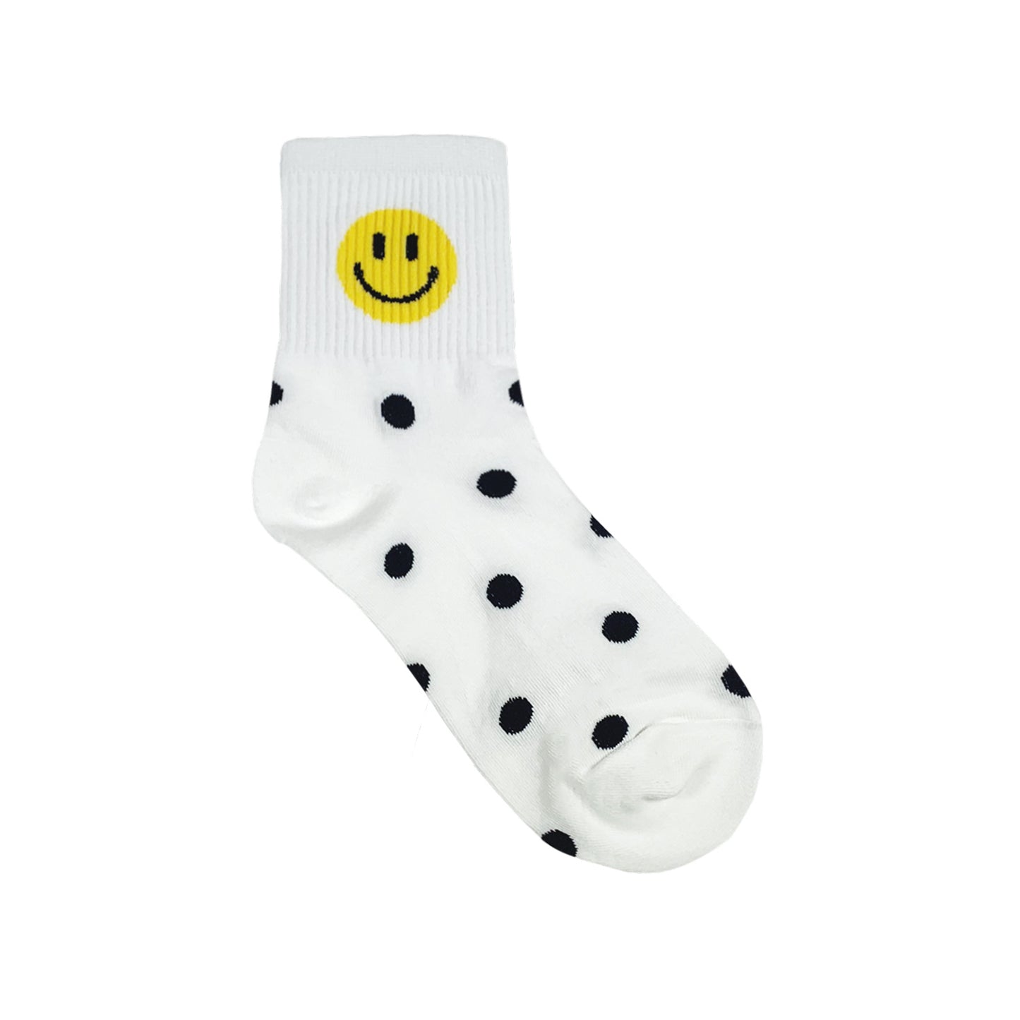 Women's Crew Happy Smile Socks