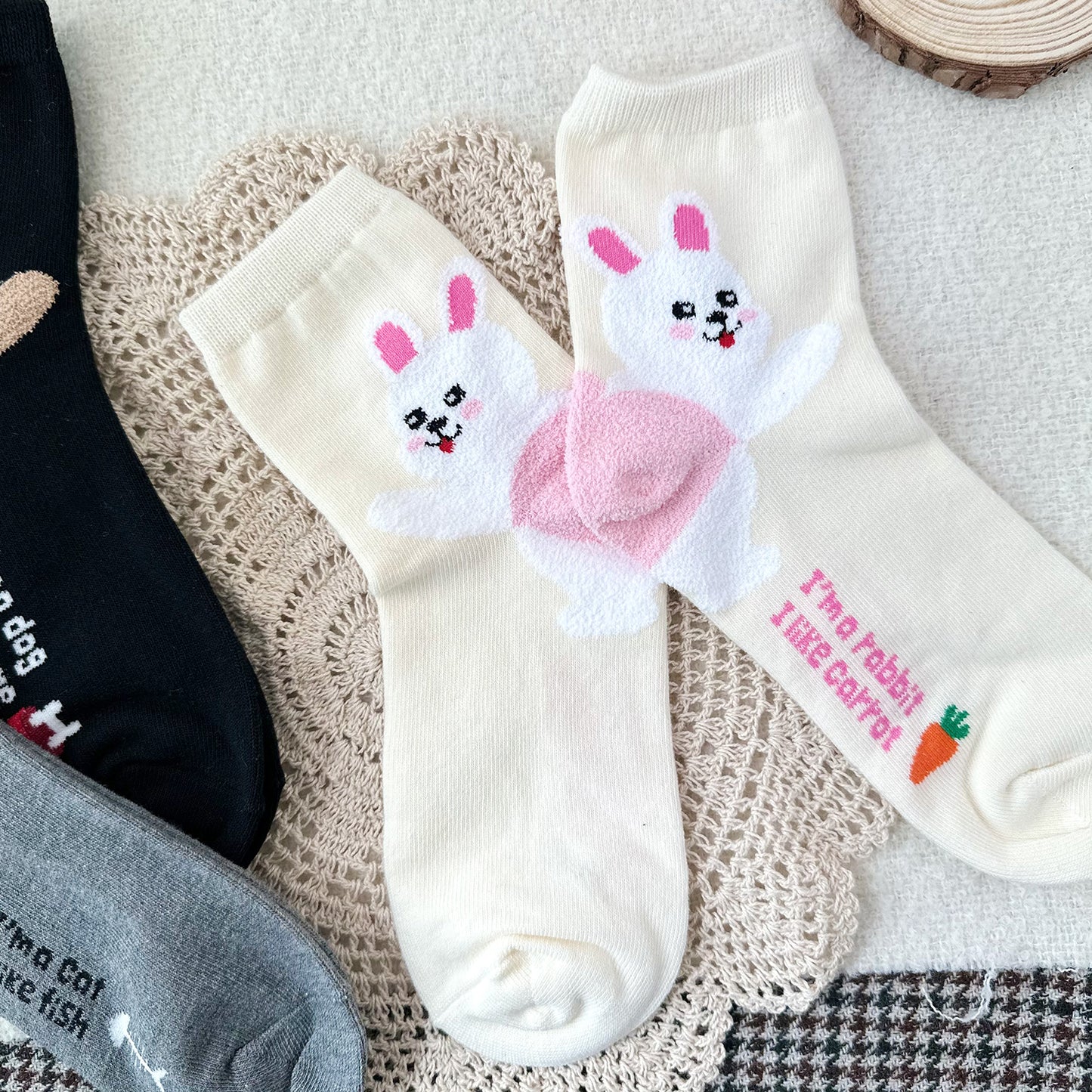 Women's Crew Cute Hips Socks