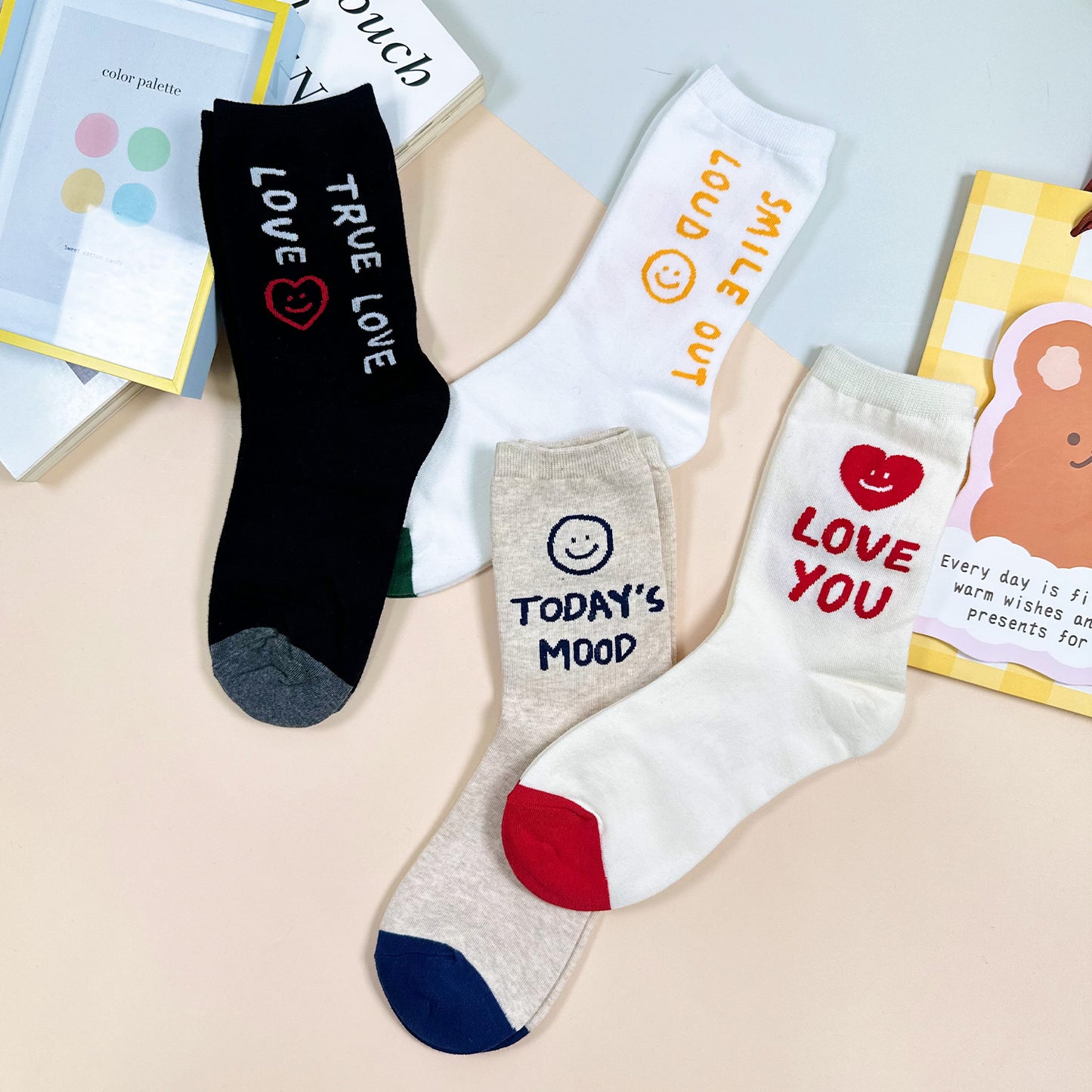 Women's Crew Today's Mood Socks