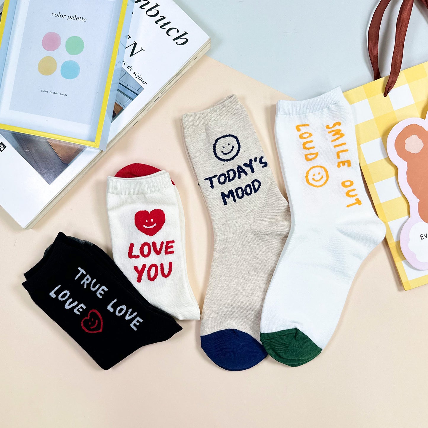 Women's Crew Today's Mood Socks