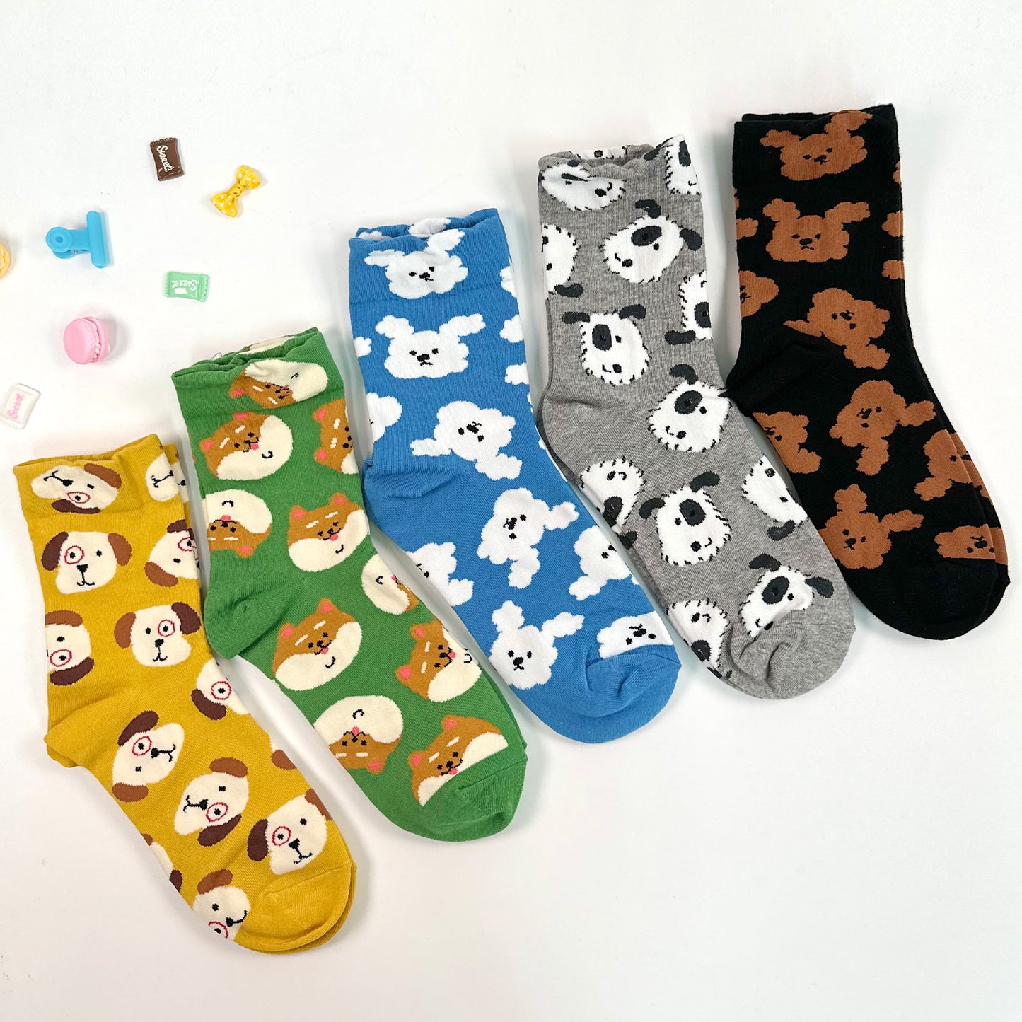 Women's Crew Stupid Puppy Socks