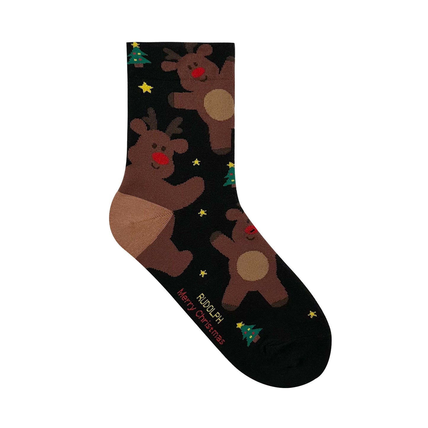 Women's Crew Merry Pop Pop Socks