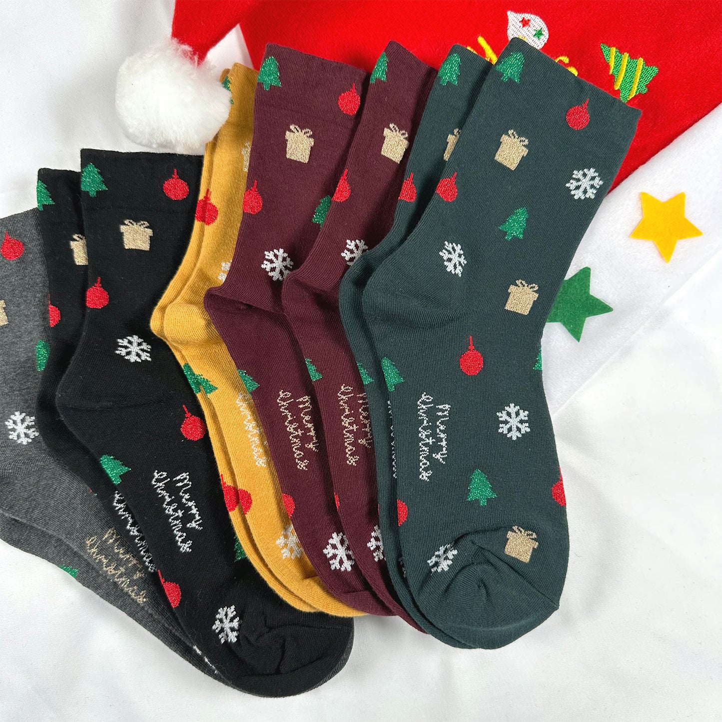 Women's Crew Christmas Gift Socks