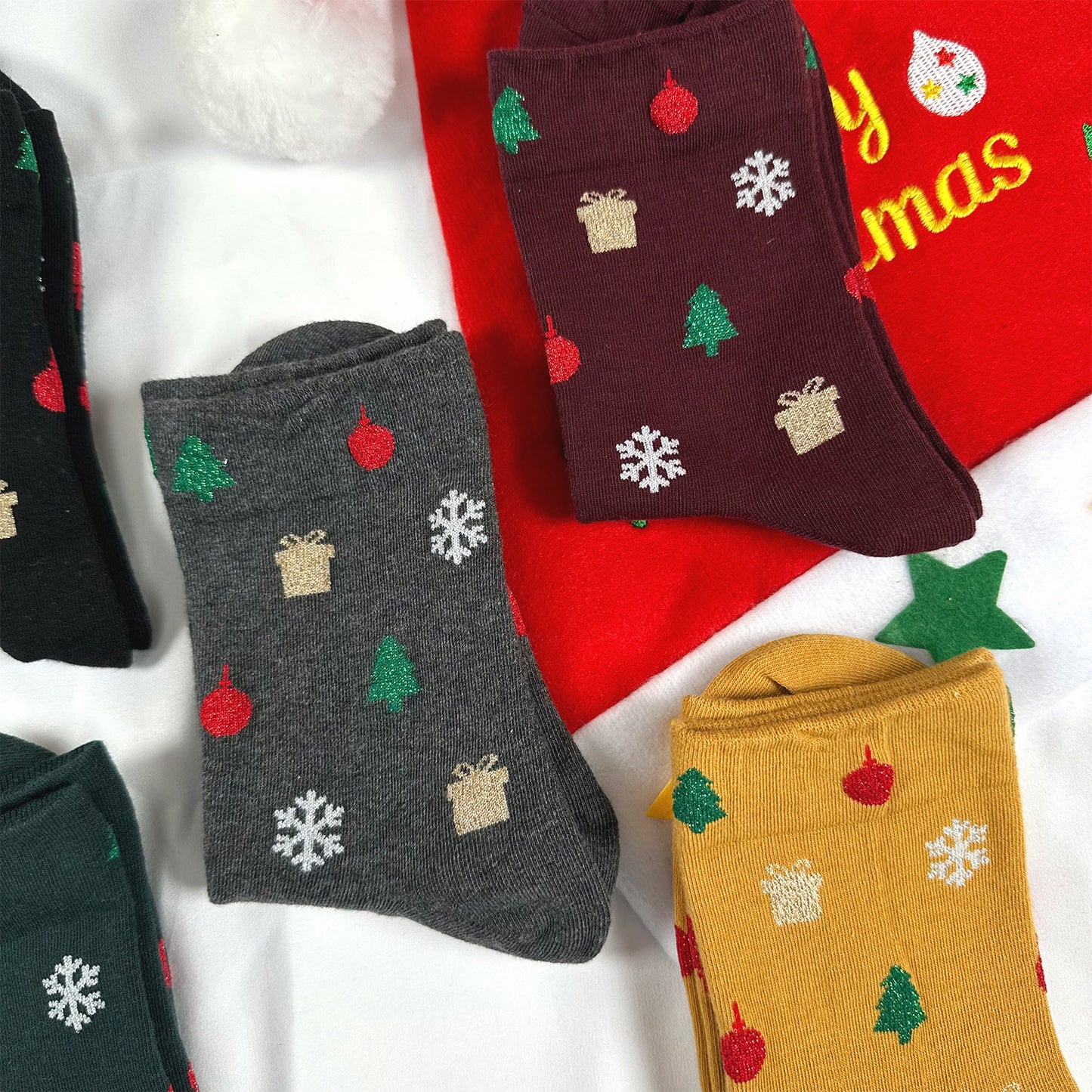 Women's Crew Christmas Gift Socks