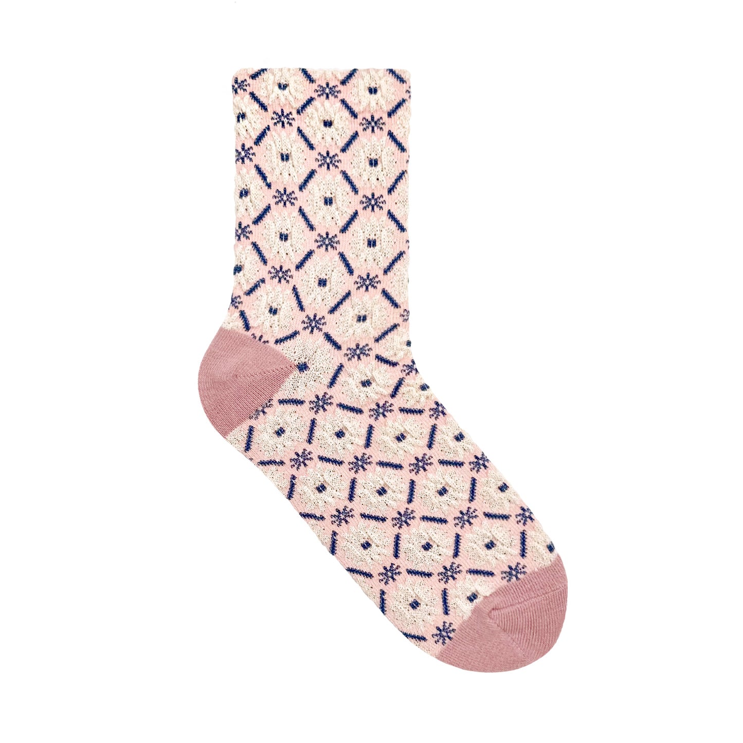 Women's Crew Vintage Flower Socks