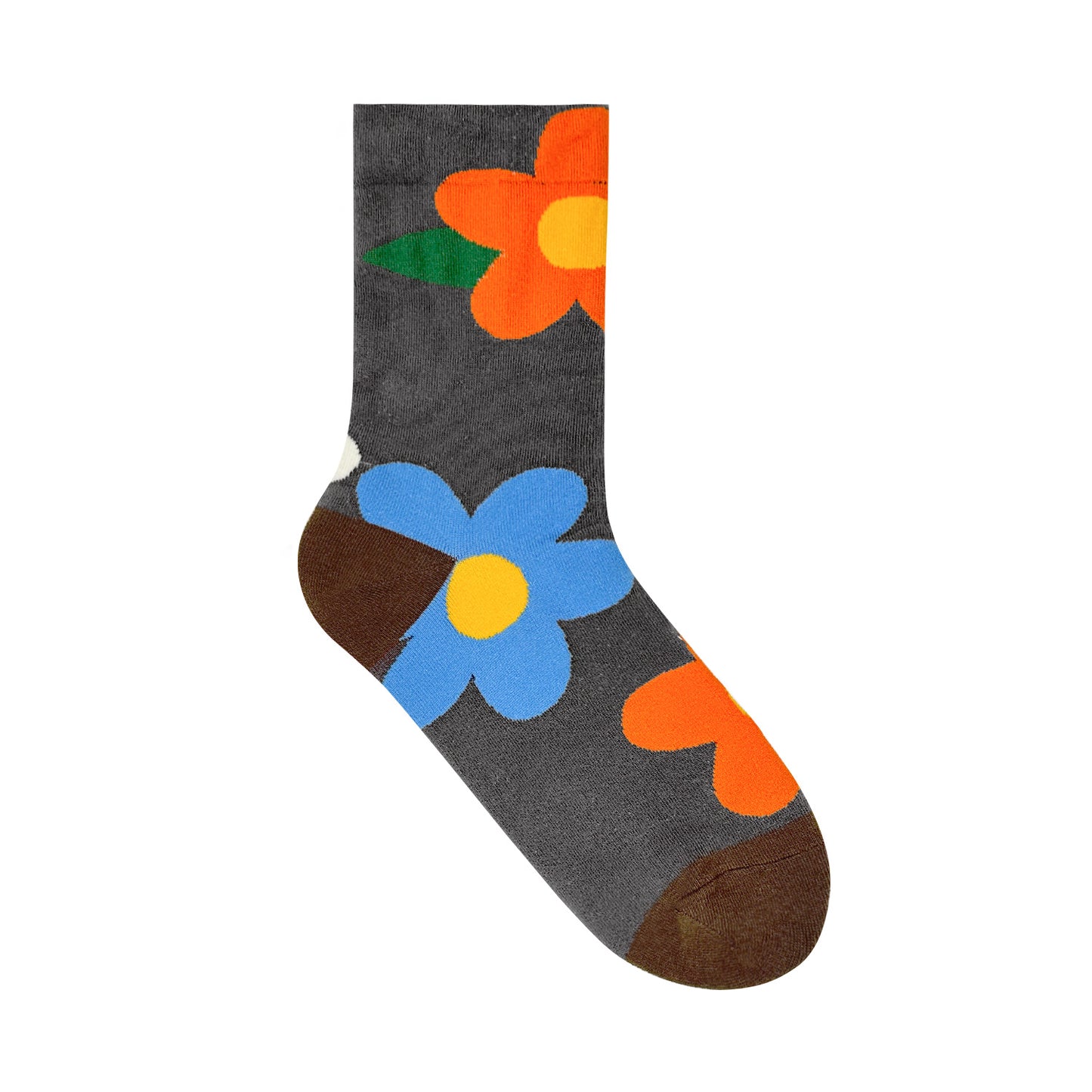 Women's Crew Great Flower Socks
