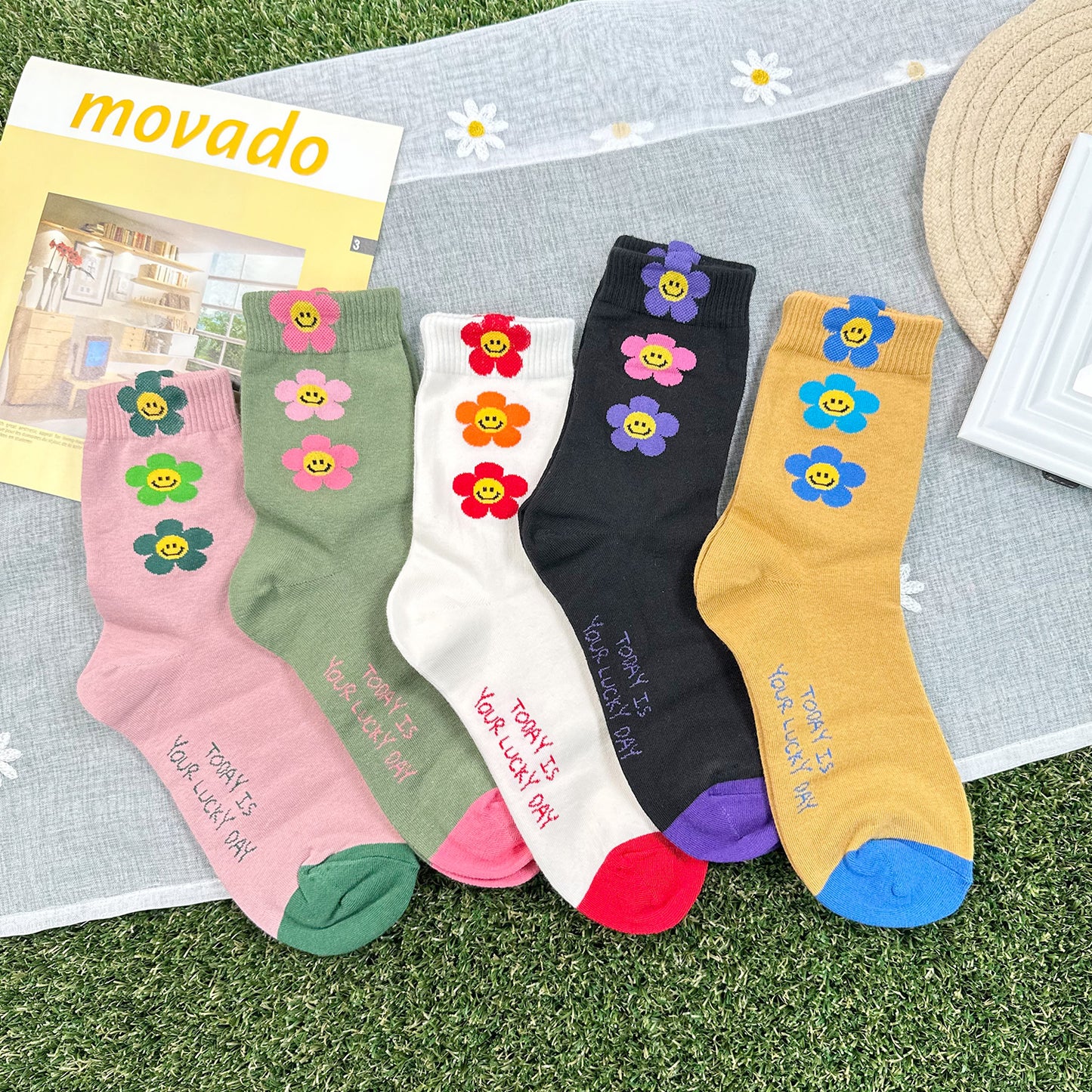 Women's Crew Lucky Day Socks
