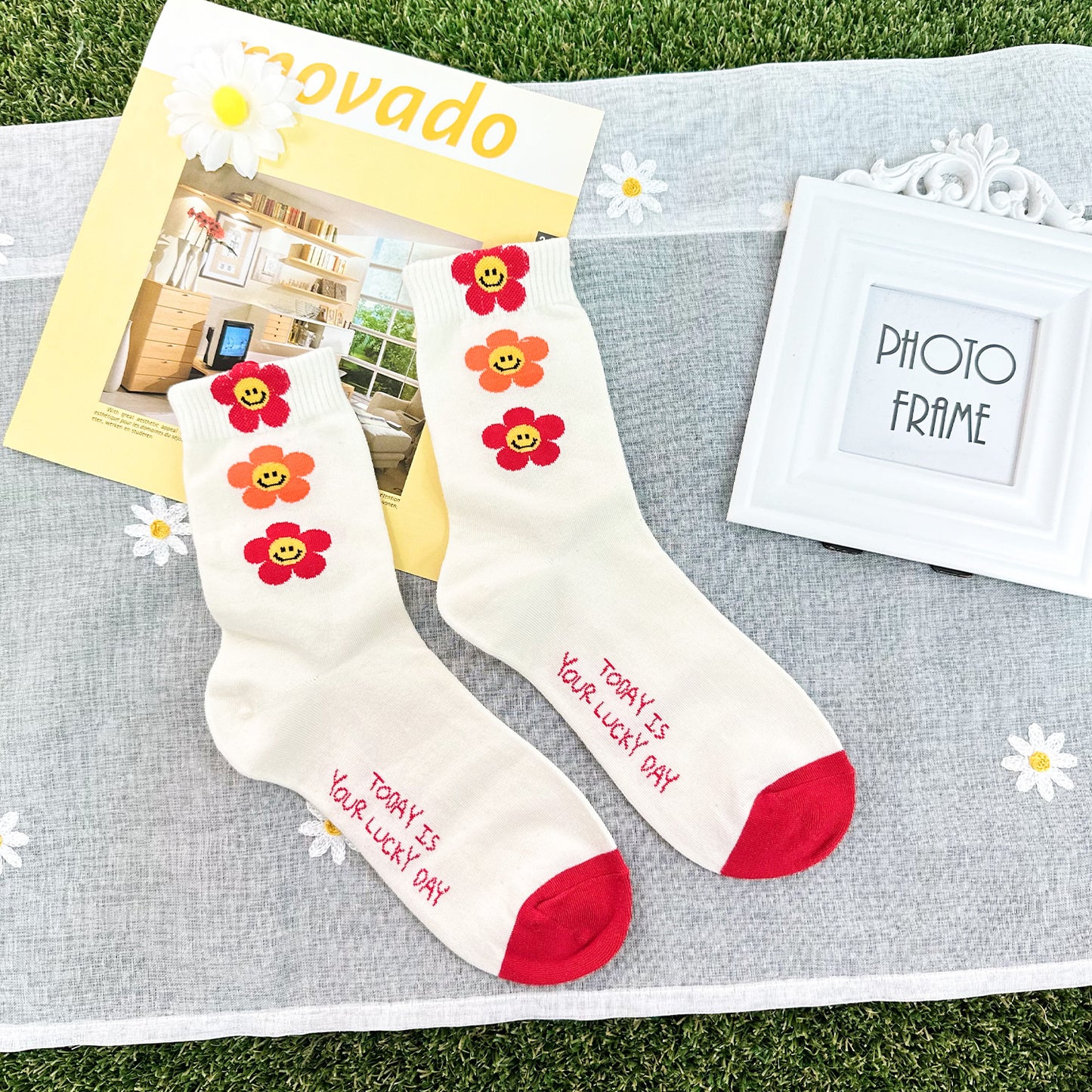 Women's Crew Lucky Day Socks