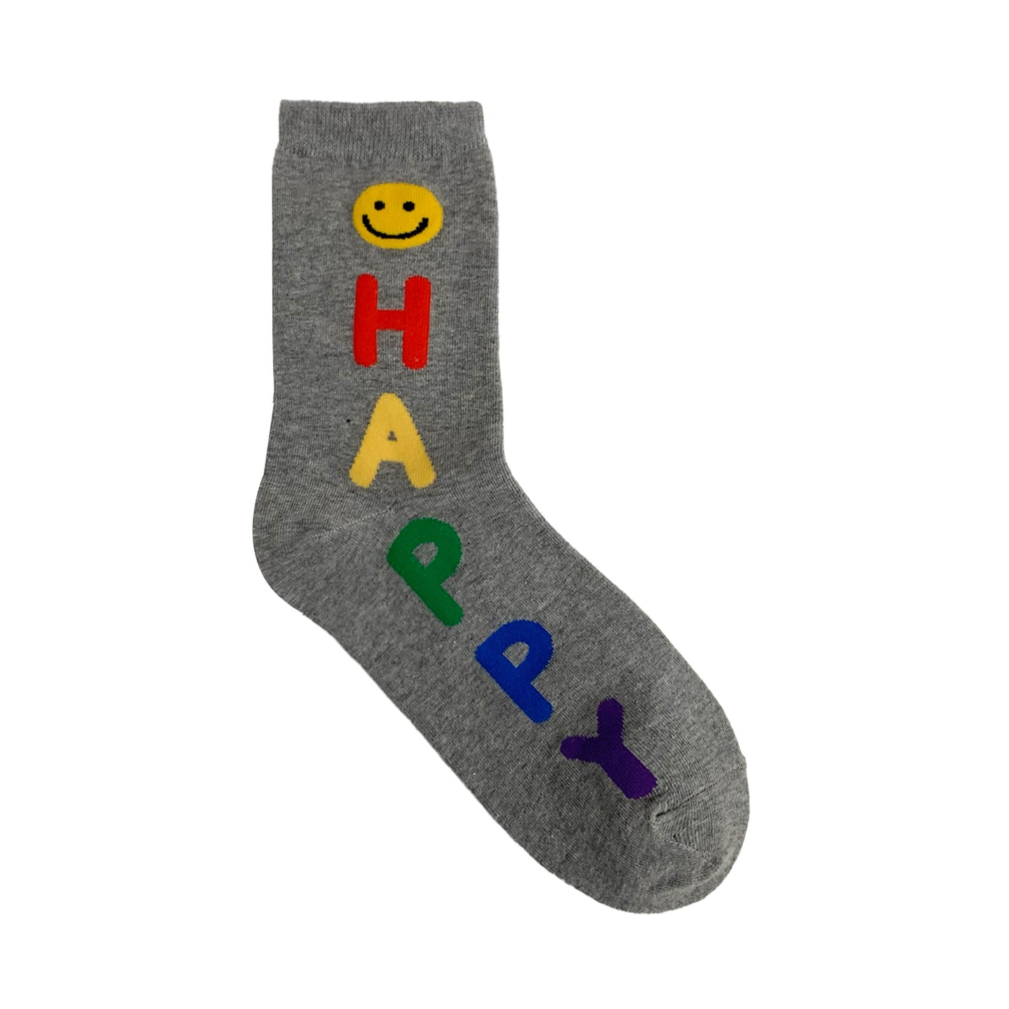 Women's Crew Happy Line Socks